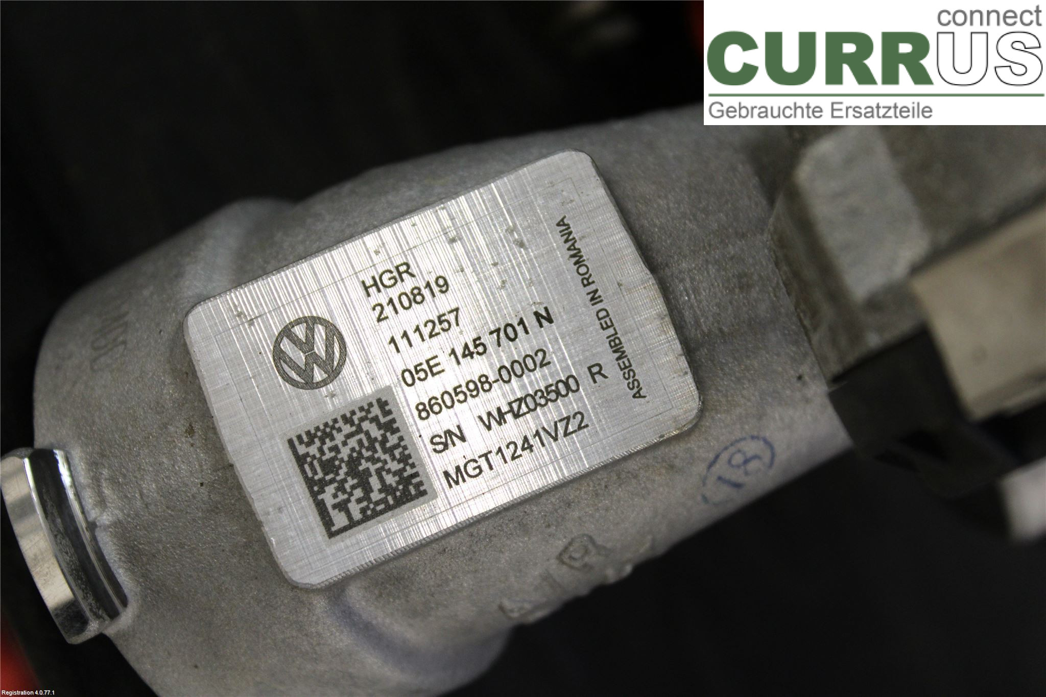 VW GOLF / E-GOLF VII   13-20 Turbo charger   05E 145 701 N  DHFA