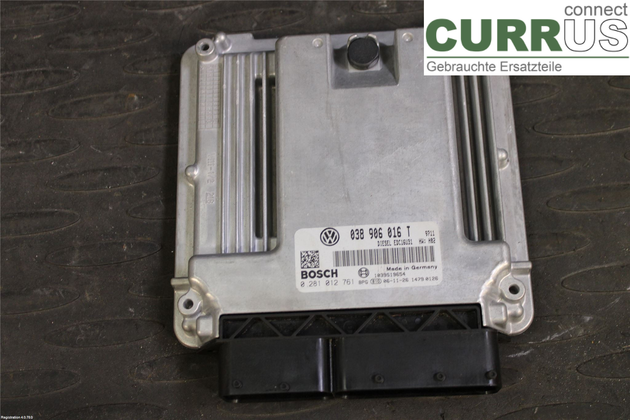 VW TRANSP/CARAVELLE 04-15 Engine Control Unit Diesel (ECU)   038 906 016 T  BRS