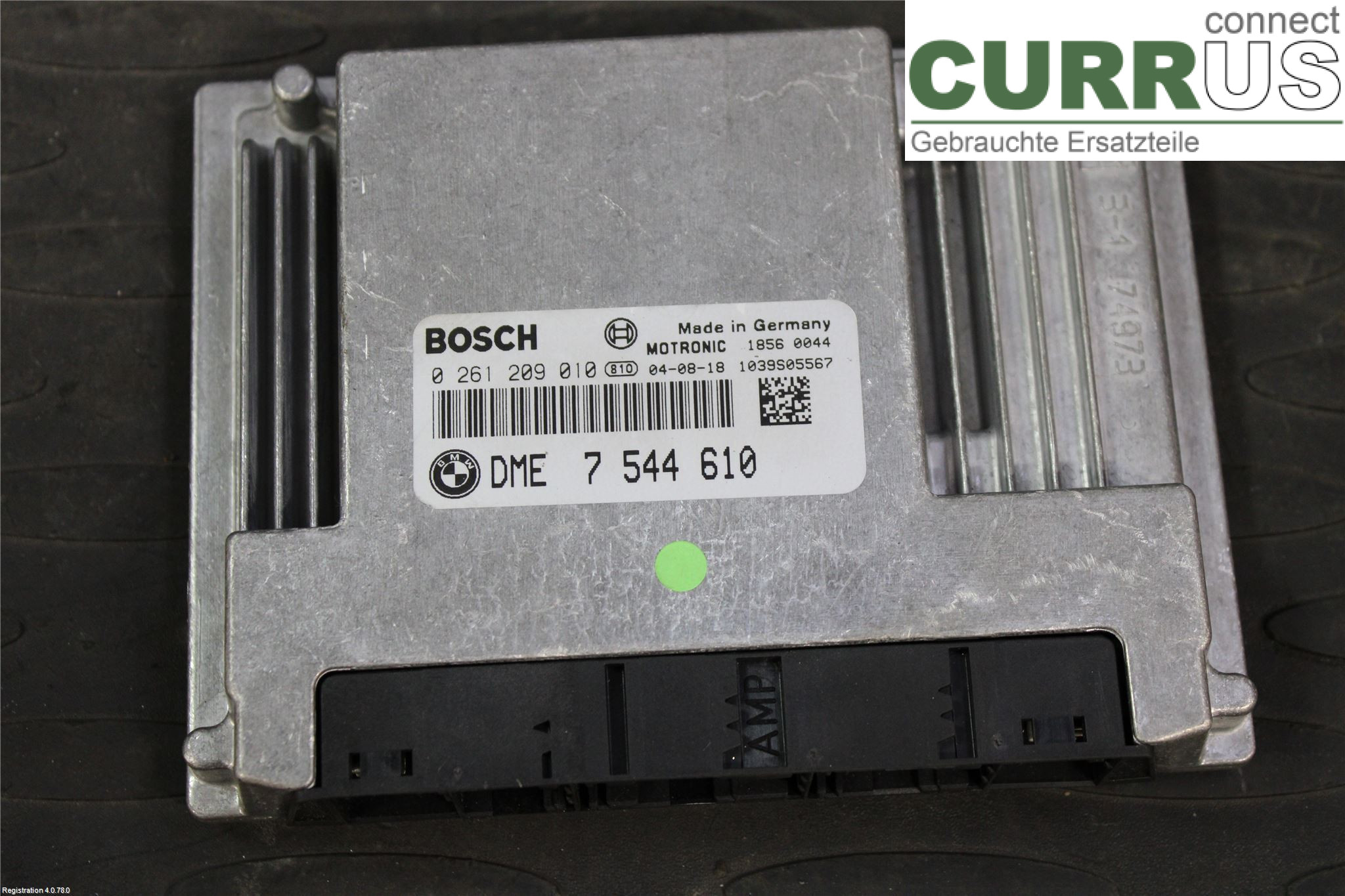 BMW 6 E63/64 02-10 Engine Control Unit (ECU) 12 14 7 544 611 N62-B44A