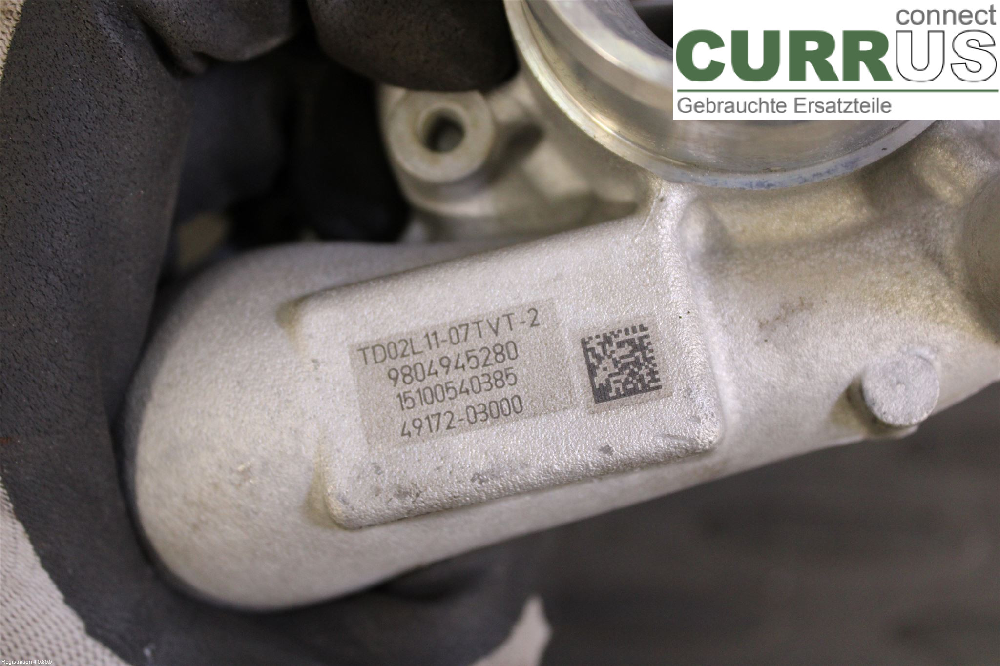PEUGEOT 208 16-19 Turbocompresseur 98 049 452 80 BHY