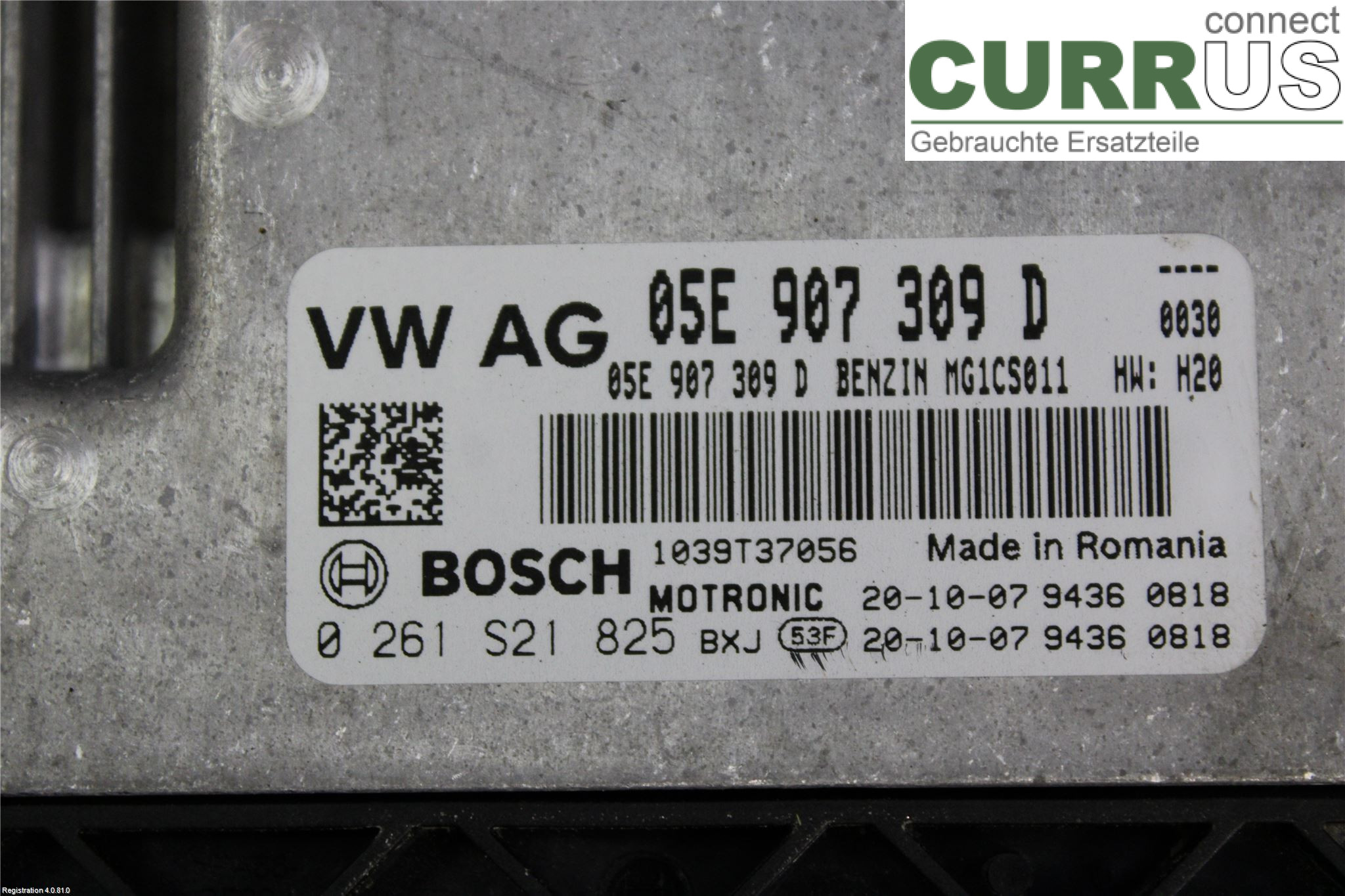 VW GOLF/E-GOLF VIII  20- Engine Control Unit (ECU)   05E 907 309 D  5H0 DPCA