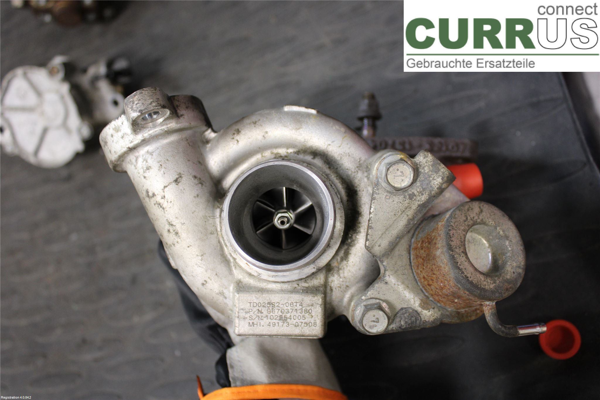 PEUGEOT PARTNER   08-15 Turbocompresseur 0375 Q2	 9HX