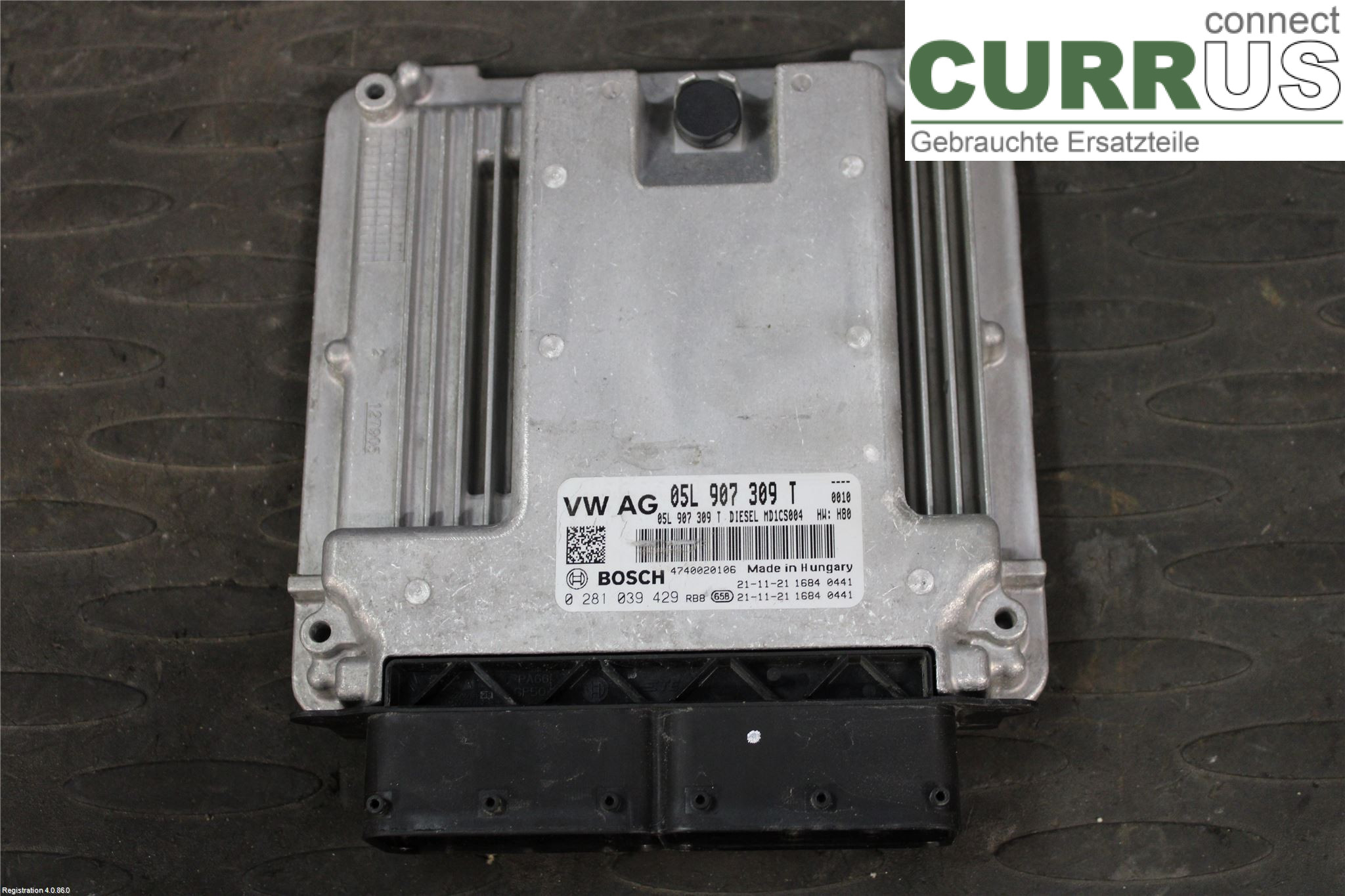 VW PASSAT  20-24 Engine Control Unit Diesel (ECU)   05L 906 022 JQ 3G0 DTUA