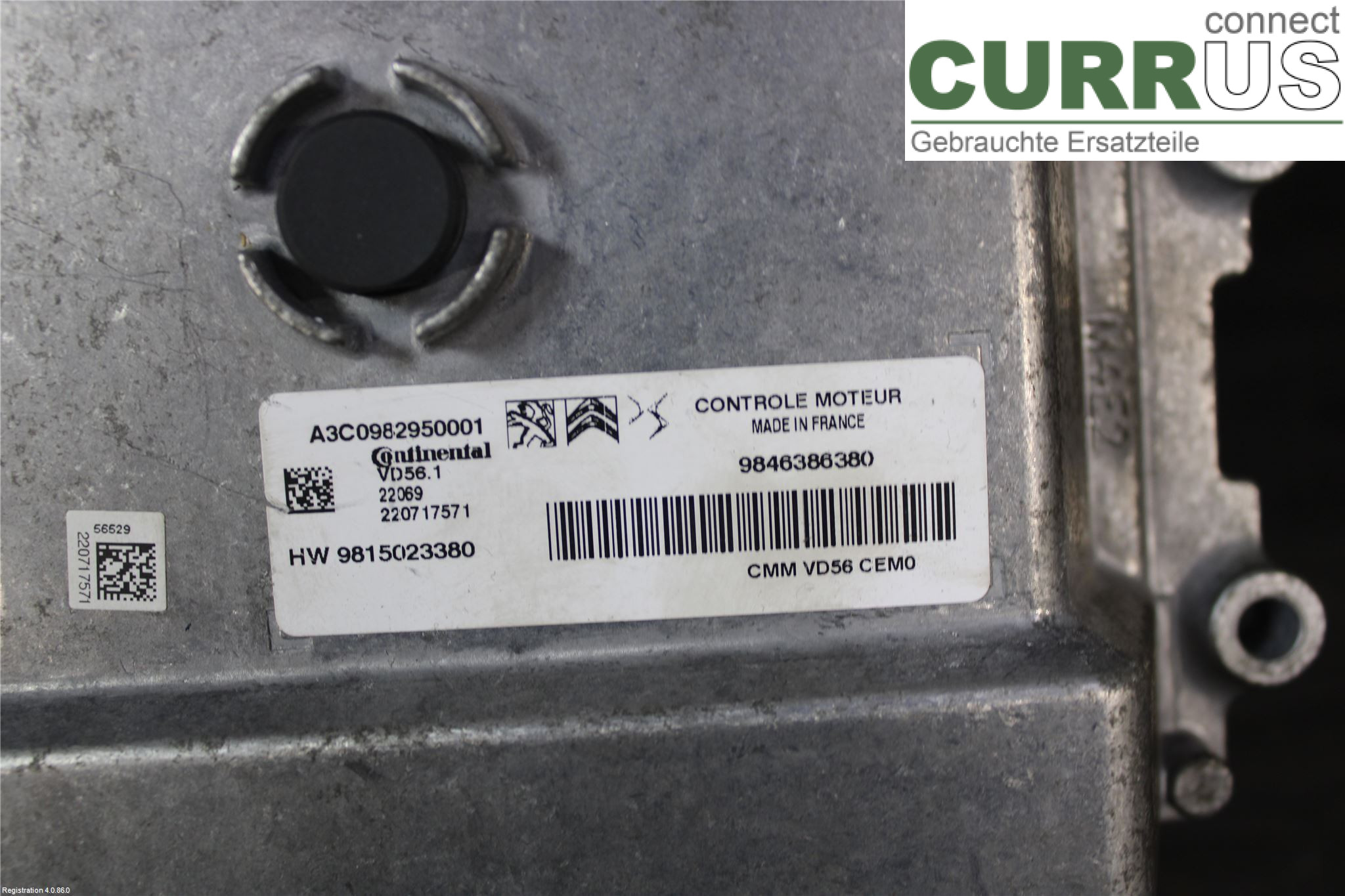 PEUGEOT 208 20-24 Engine Control Unit (ECU) 16 404 206 80	 HNK