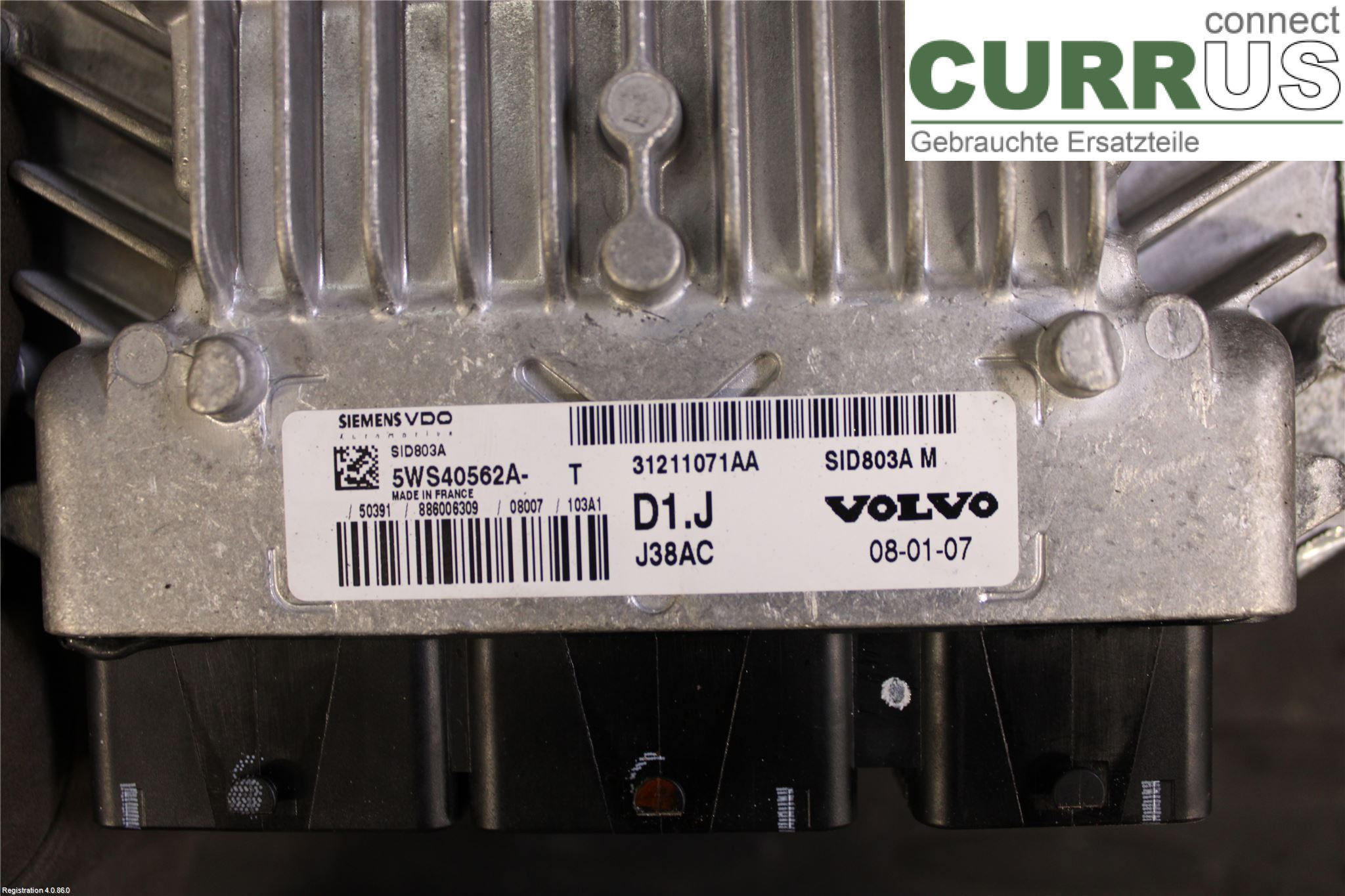 VOLVO C30     07-10 Engine Control Unit Diesel (ECU)  D4204T