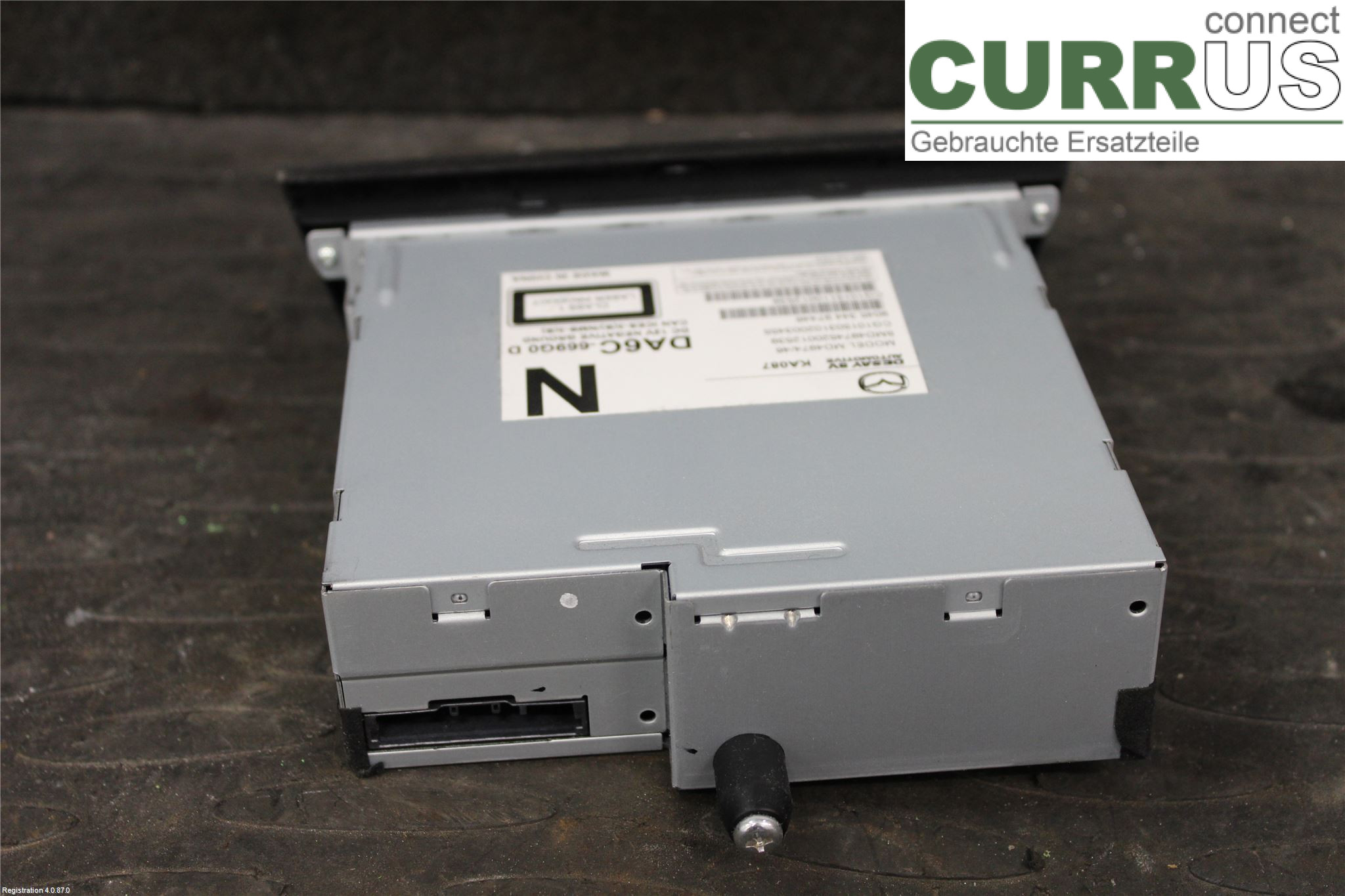 MAZDA CX-3 Radio CD /Multimediapanel DA6C-66-9G0D PE-VPS