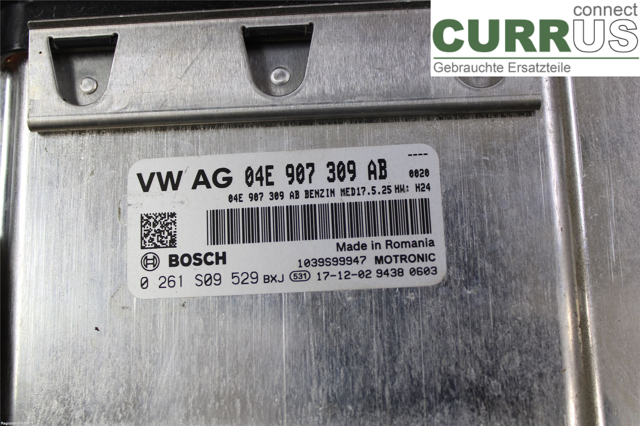 VW PASSAT 15-19 Engine Control Unit (ECU) 04E 906 027 BT 3G0 CZEA
