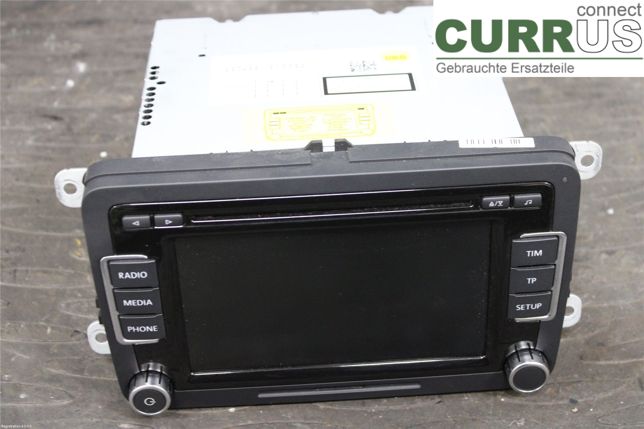 VW GOLF VI     09-13 Radio CD / Multimedia panel 3C8 057 190 CX CDLF