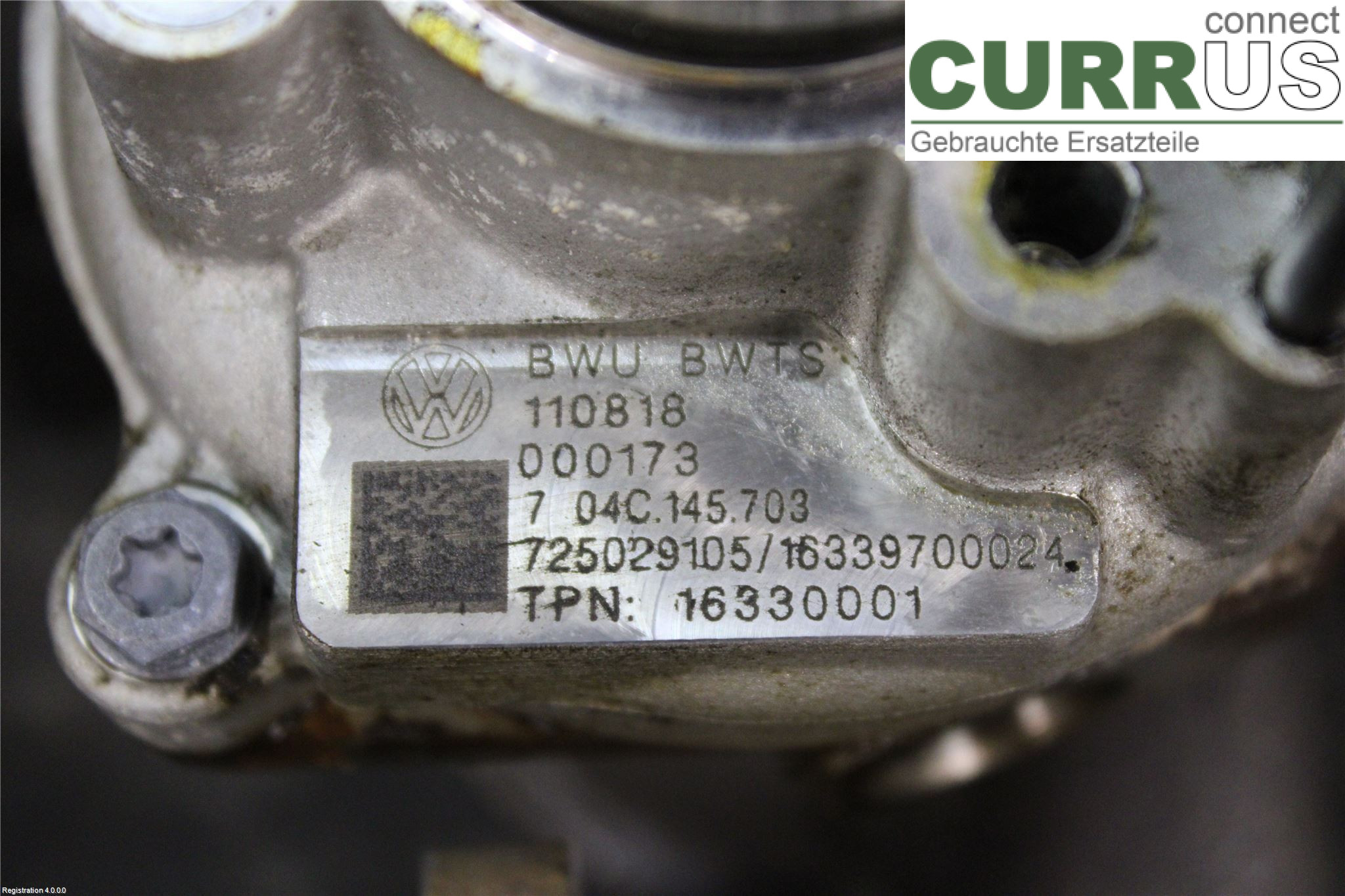 VW POLO VI 18- Turbosprężarka 04C 145 703  X CHZL