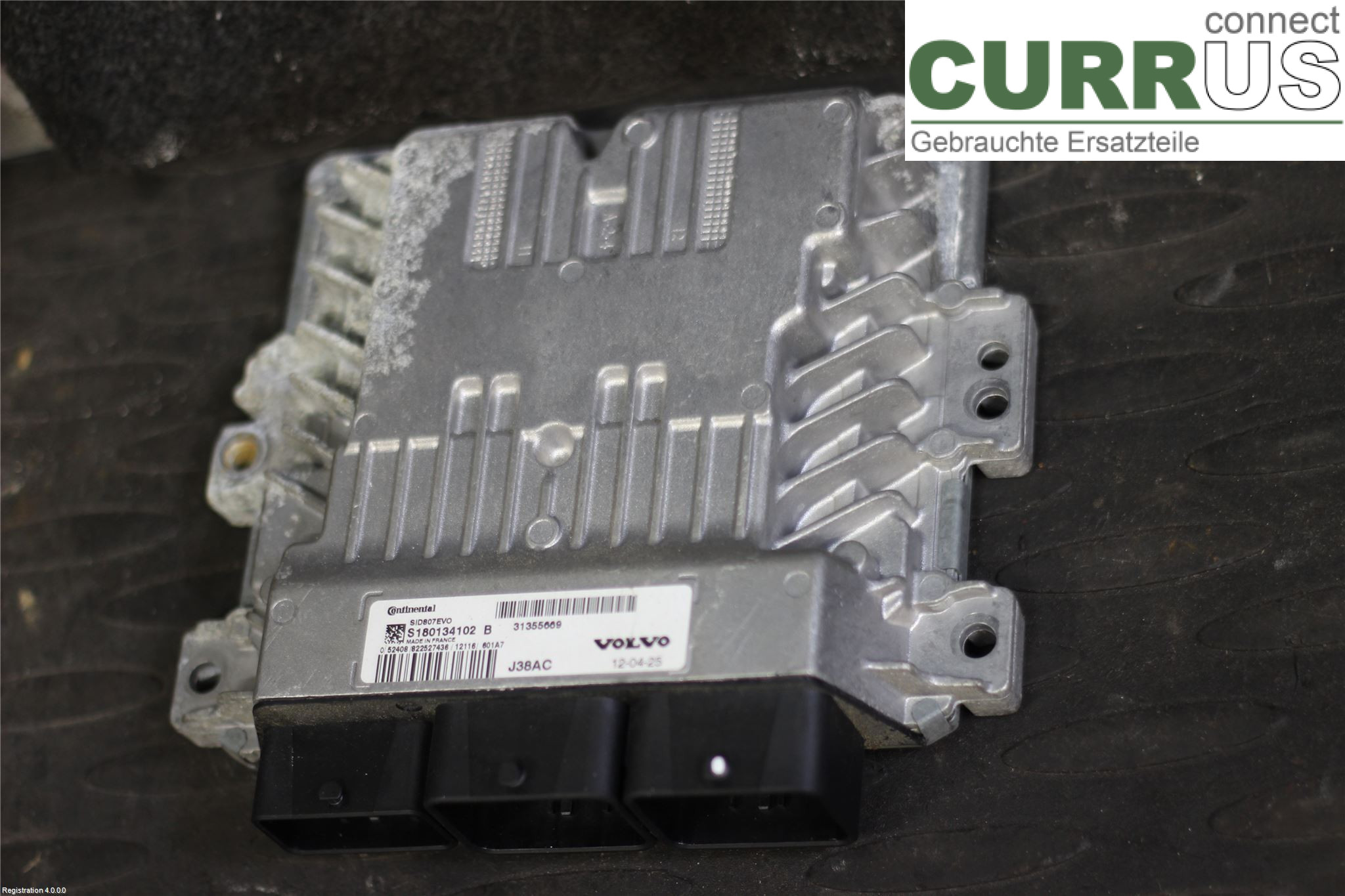 VOLVO S60      11-13 Engine Control Unit Diesel (ECU) 36001832 D4162T