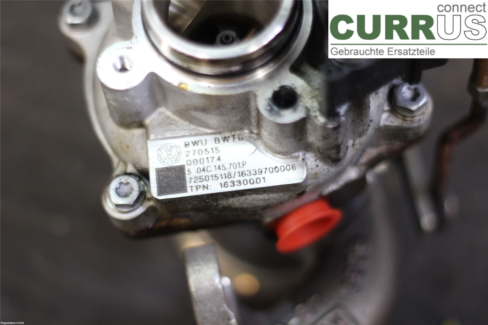 AUDI A1/S1  11-18 Turbosprężarka 04C 145 703 CHZB
