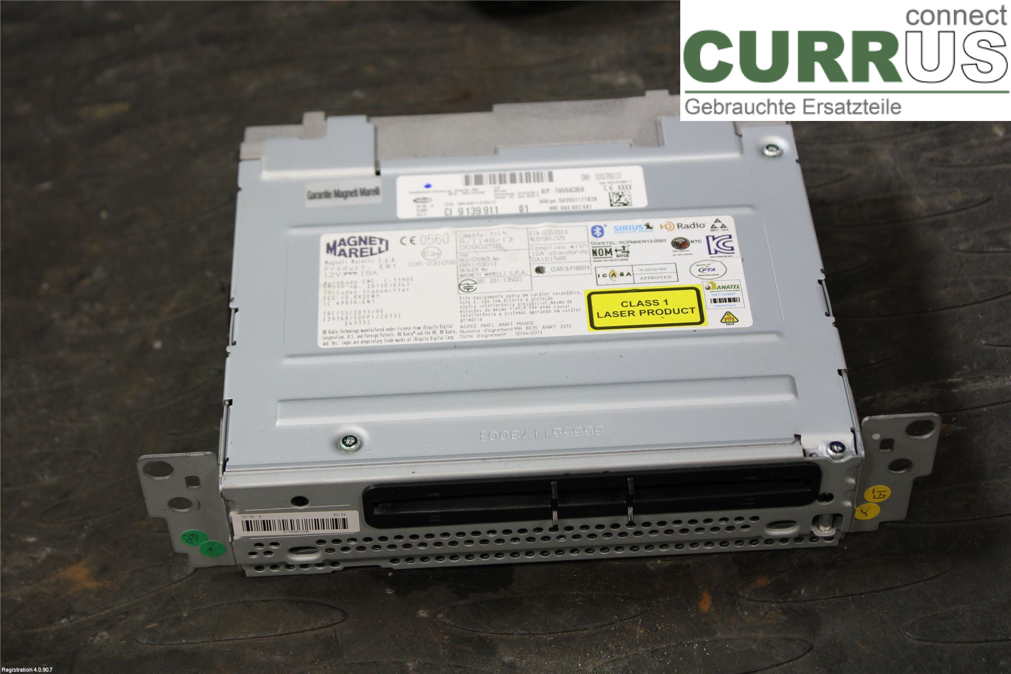 BMW 1 F20/F21   11-19 Radio CD / Multimedia panel 65 12 9 874 330 B37-D15A