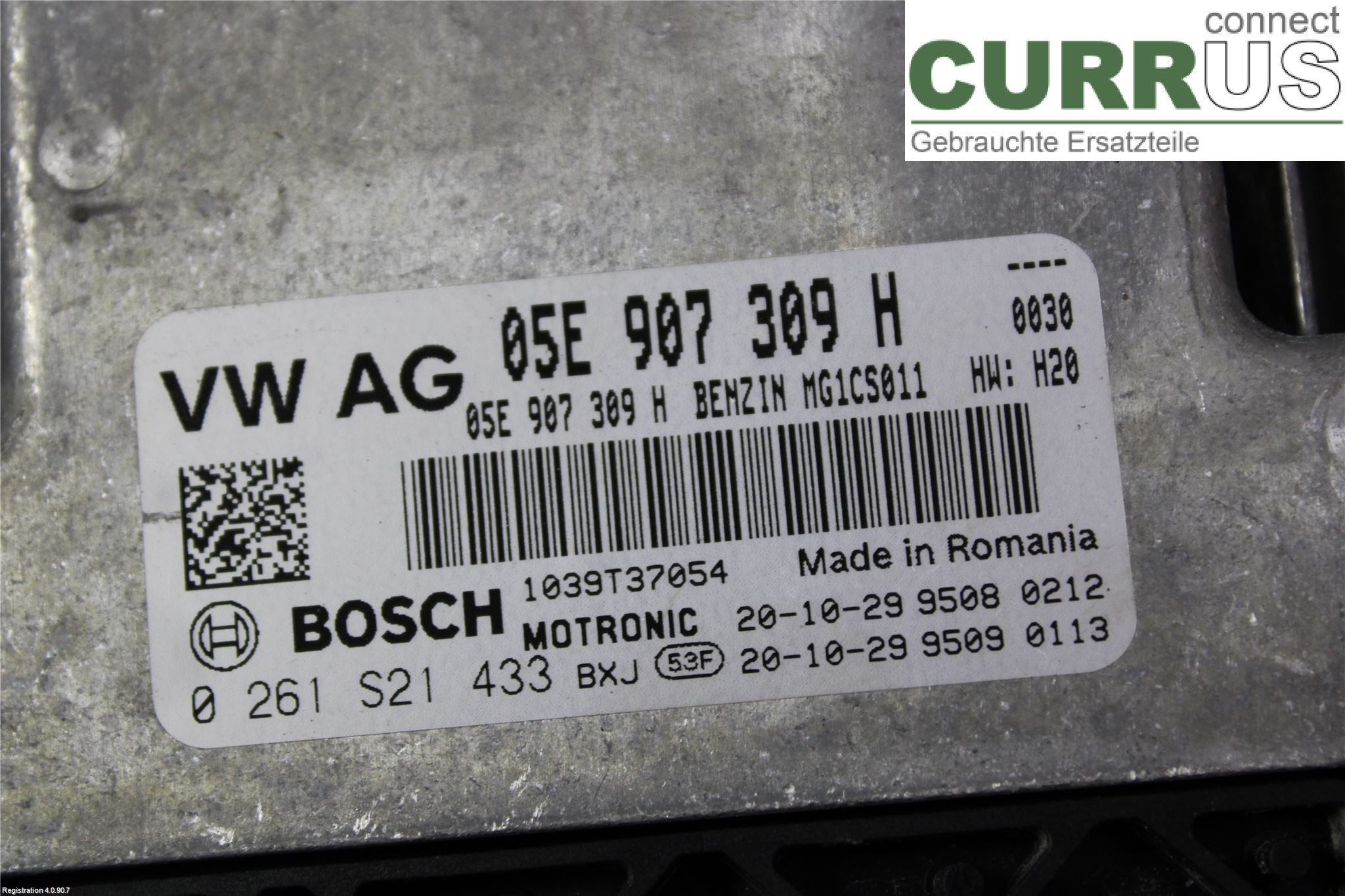 VW TIGUAN 16-24 Engine Control Unit (ECU) 05E 906 018 BS 550 DPCA