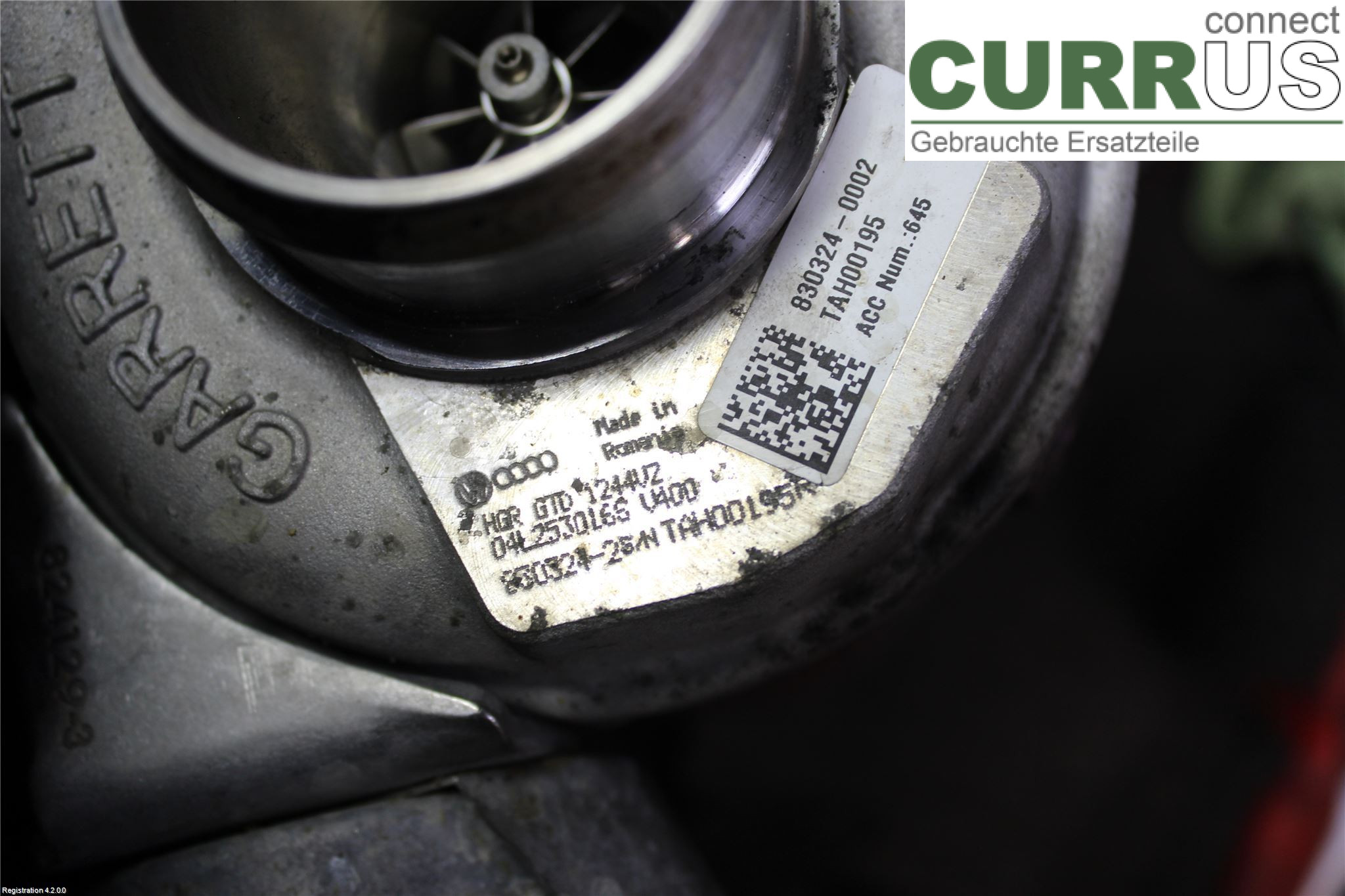 VW TRANSP/CARAVELLE 16- Turbo charger 04L 253 020 G CXGB