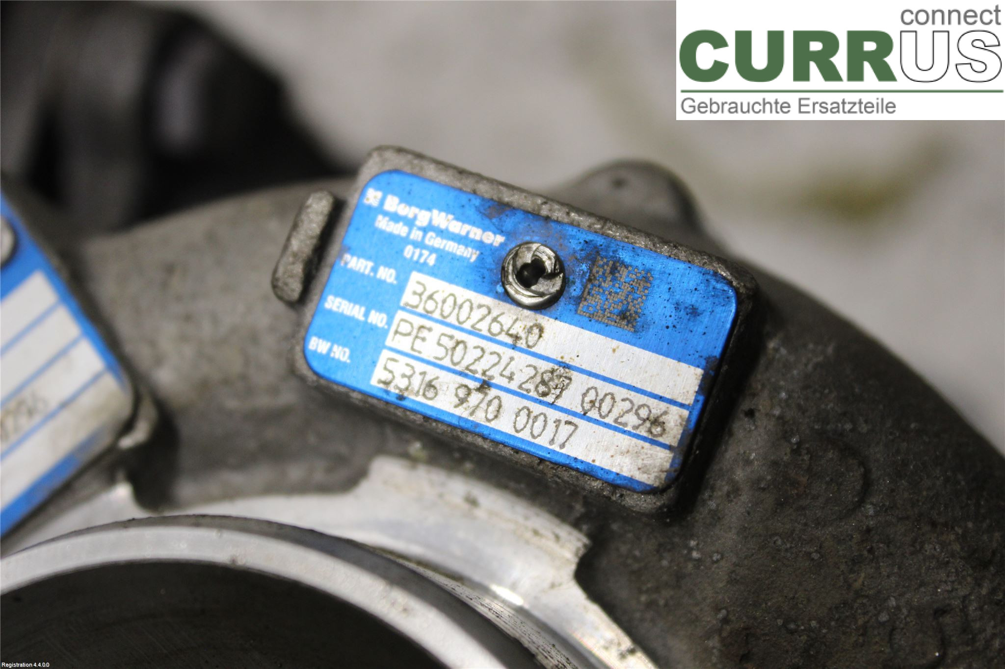 VOLVO V60  14-18 Turbolader 36010145 D5244T17