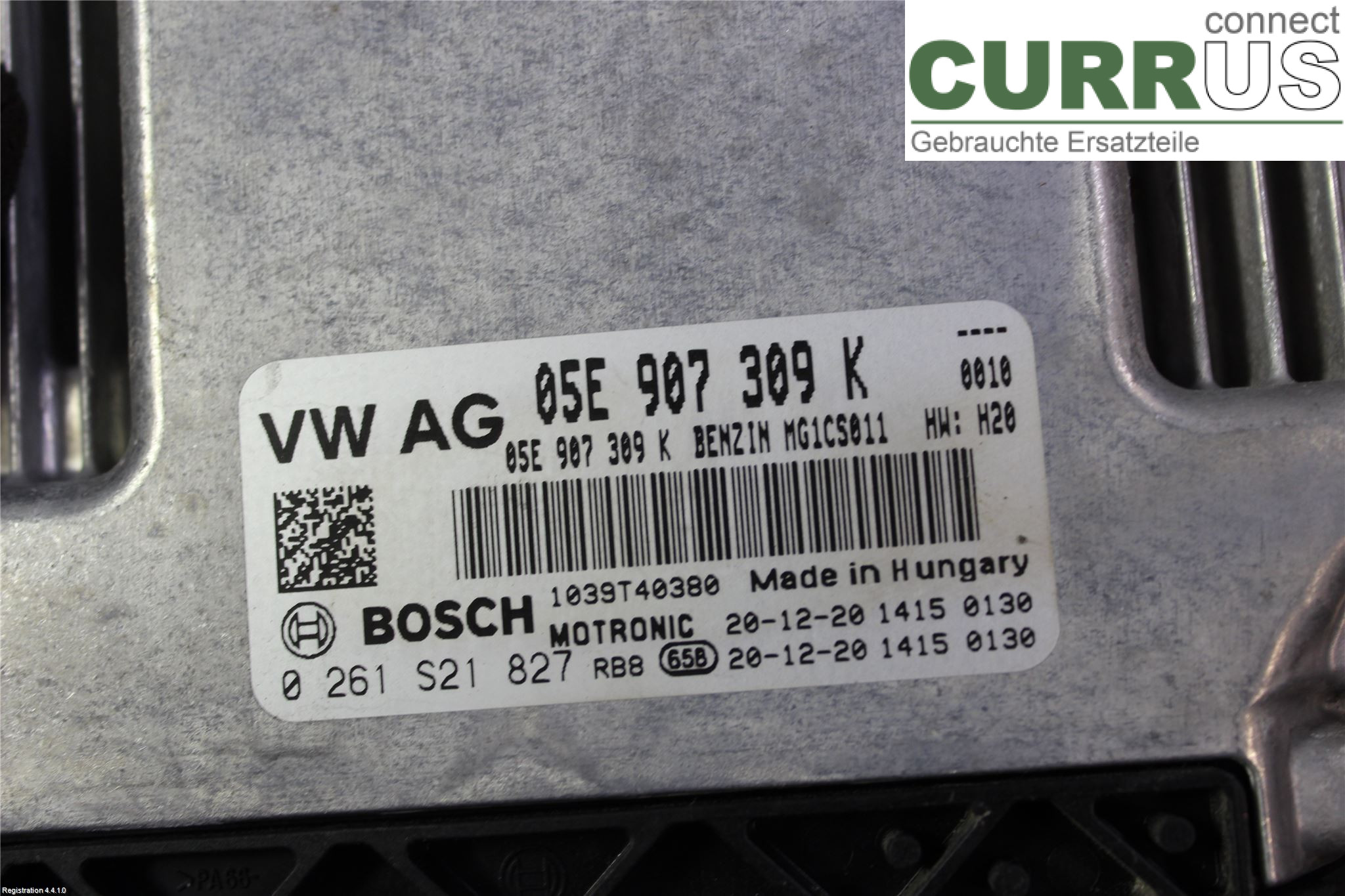 VW GOLF/E-GOLF VIII  20- Motorstyrningsenhet (ECU) 05E907309K5H0 DHFA