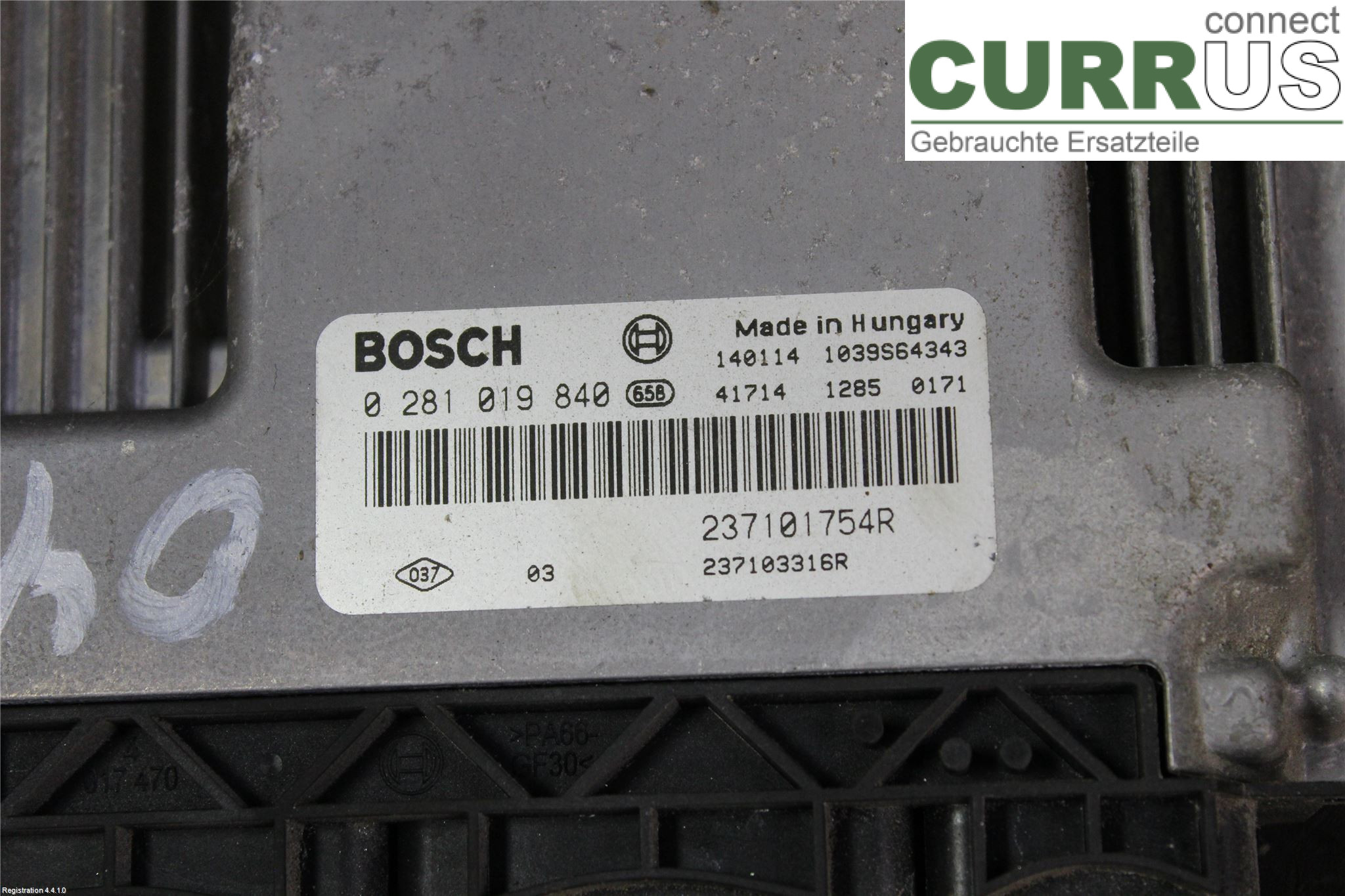 NISSAN PRIMASTAR Motorstyrningsenhet diesel (ECU) 2261100Q8D M9R