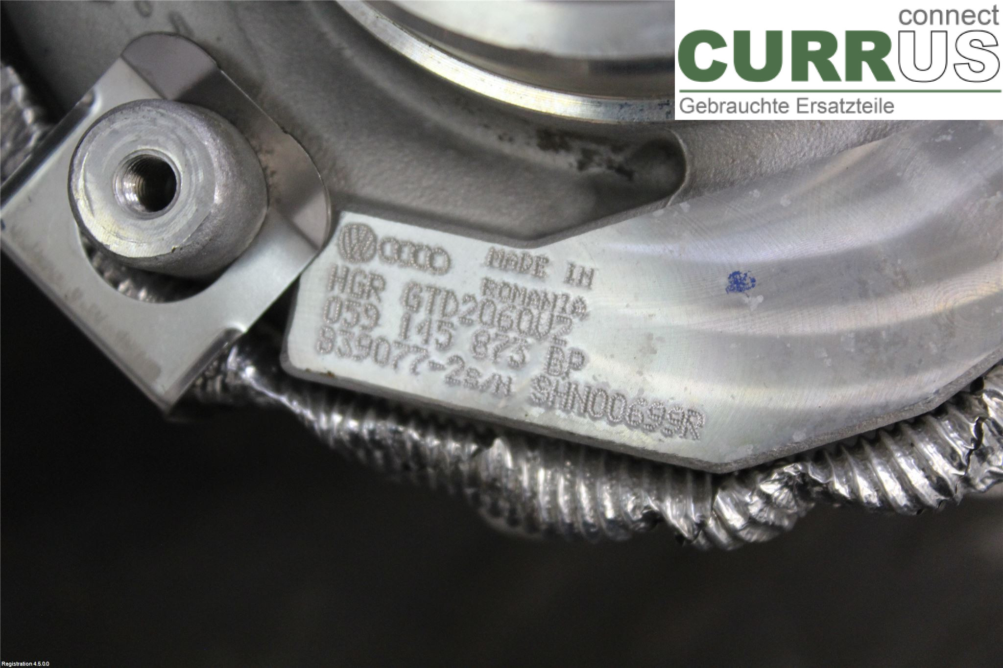 AUDI A6 ALLROAD 4G  12-18 Turbo charger 059145873FA CRTE
