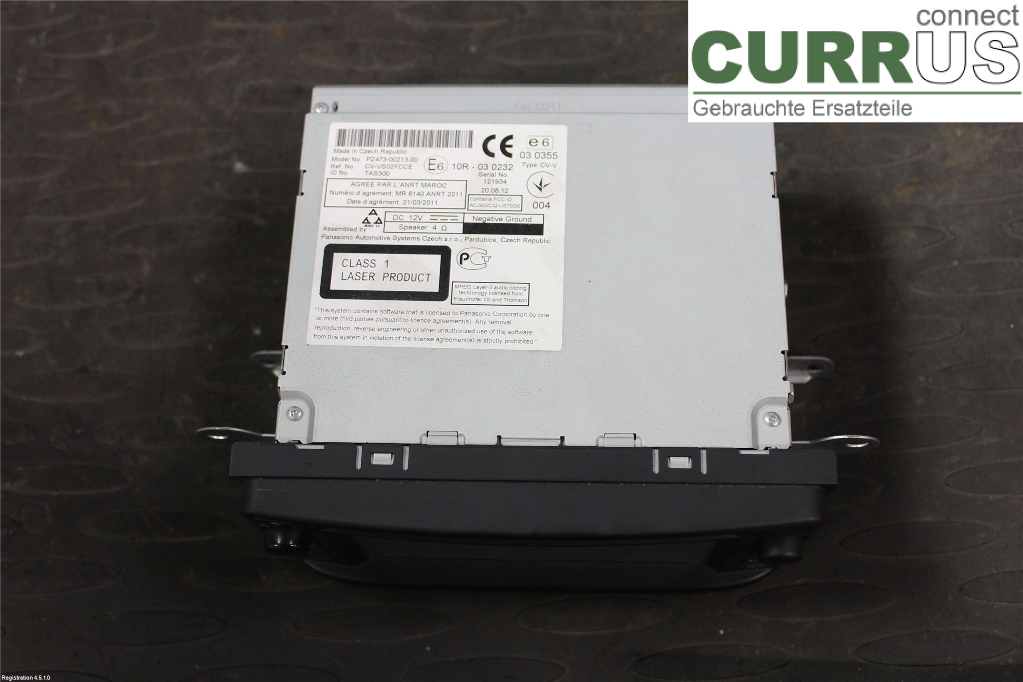 TOYOTA GT86 Radio CD / Multimedia panel PZ4730021300 4U-GSE