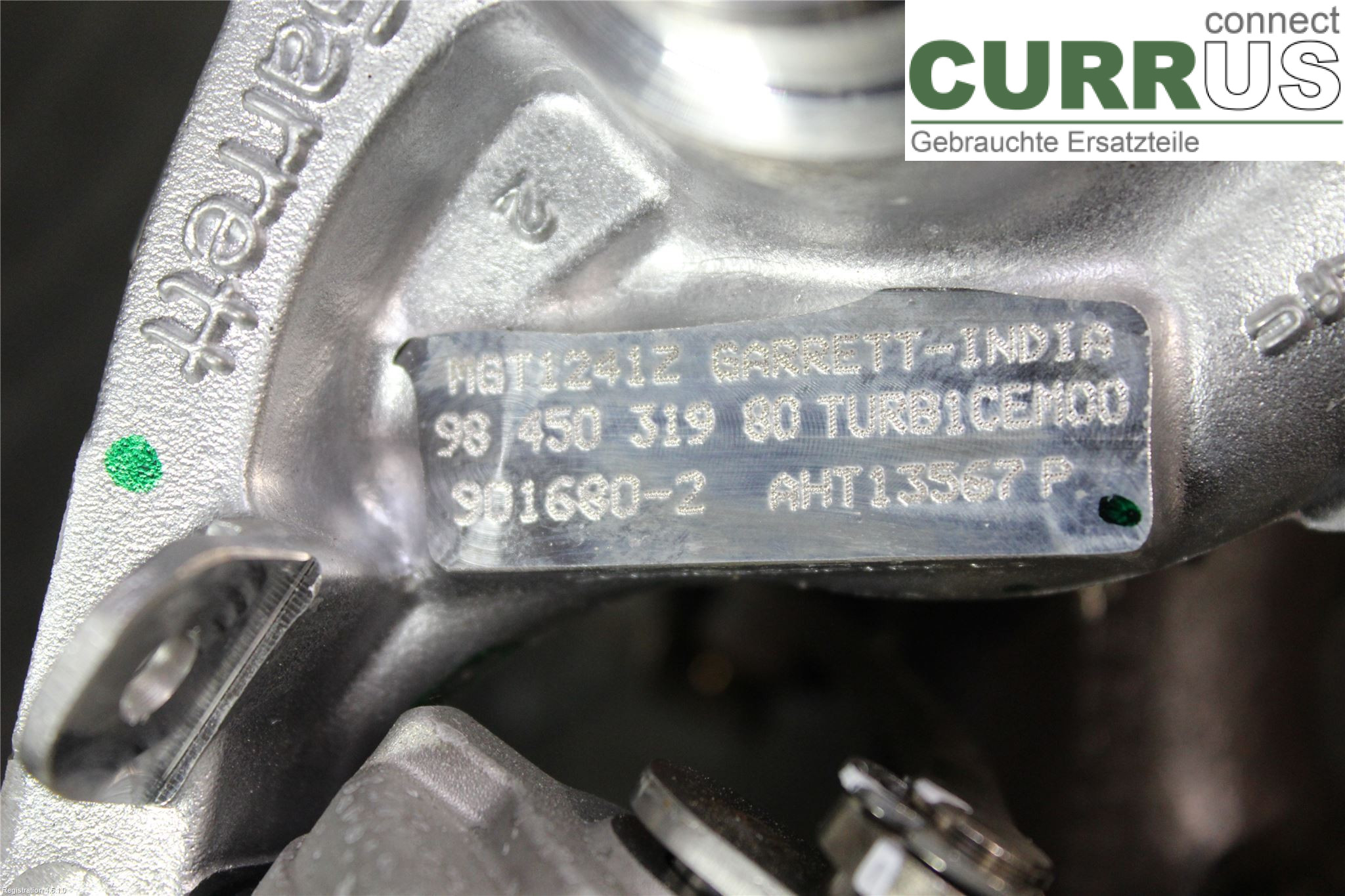 OPEL MOKKA  21- Turbosprężarka 9845031980 F12XHT
