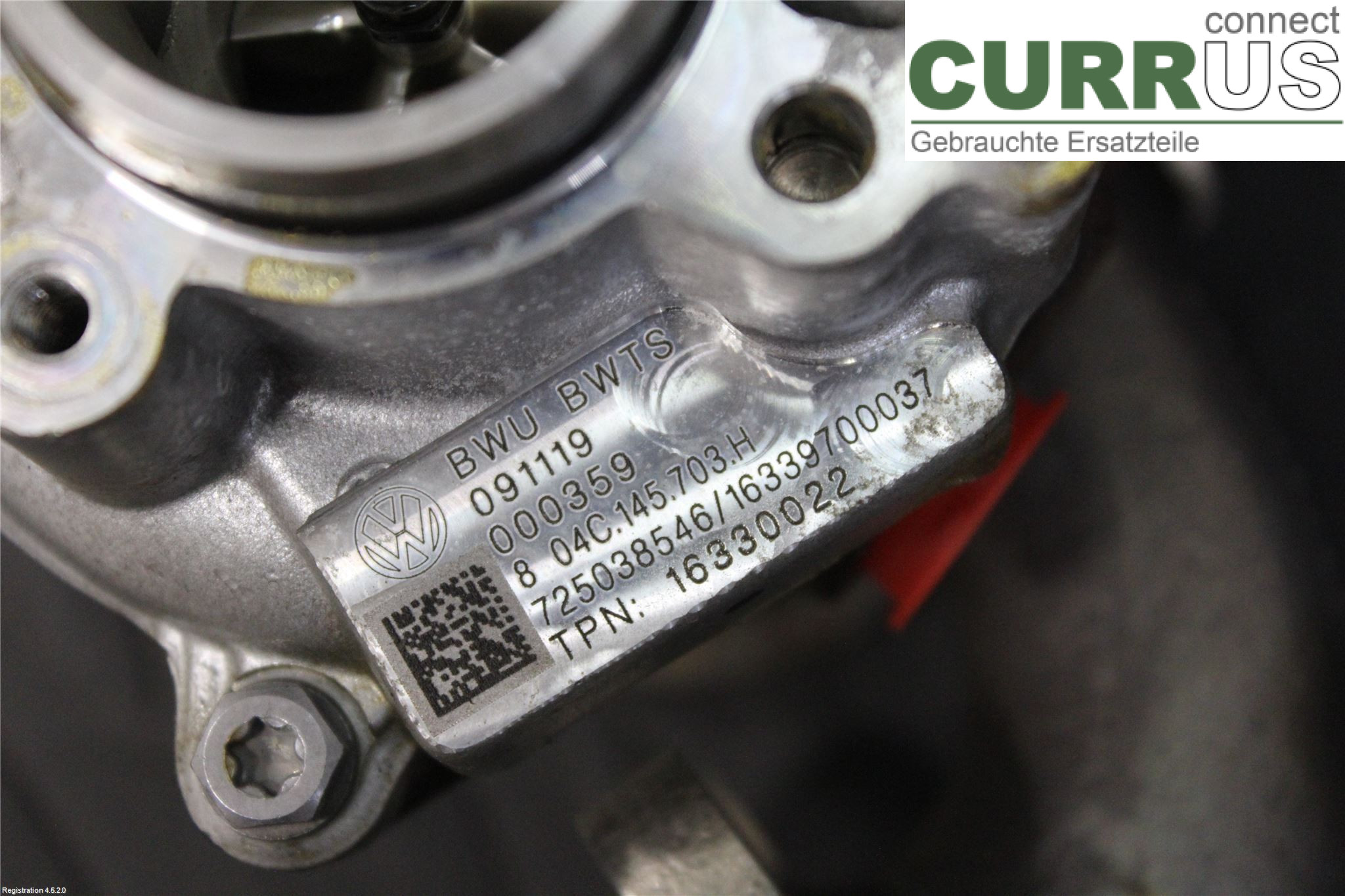 AUDI A1   19- Turbolader 04C145703H DKRF