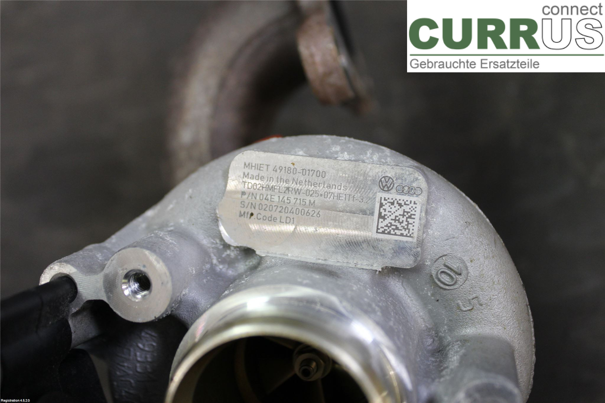 VW PASSAT  20-24 Turbocompresseur 04E145715M DGEB