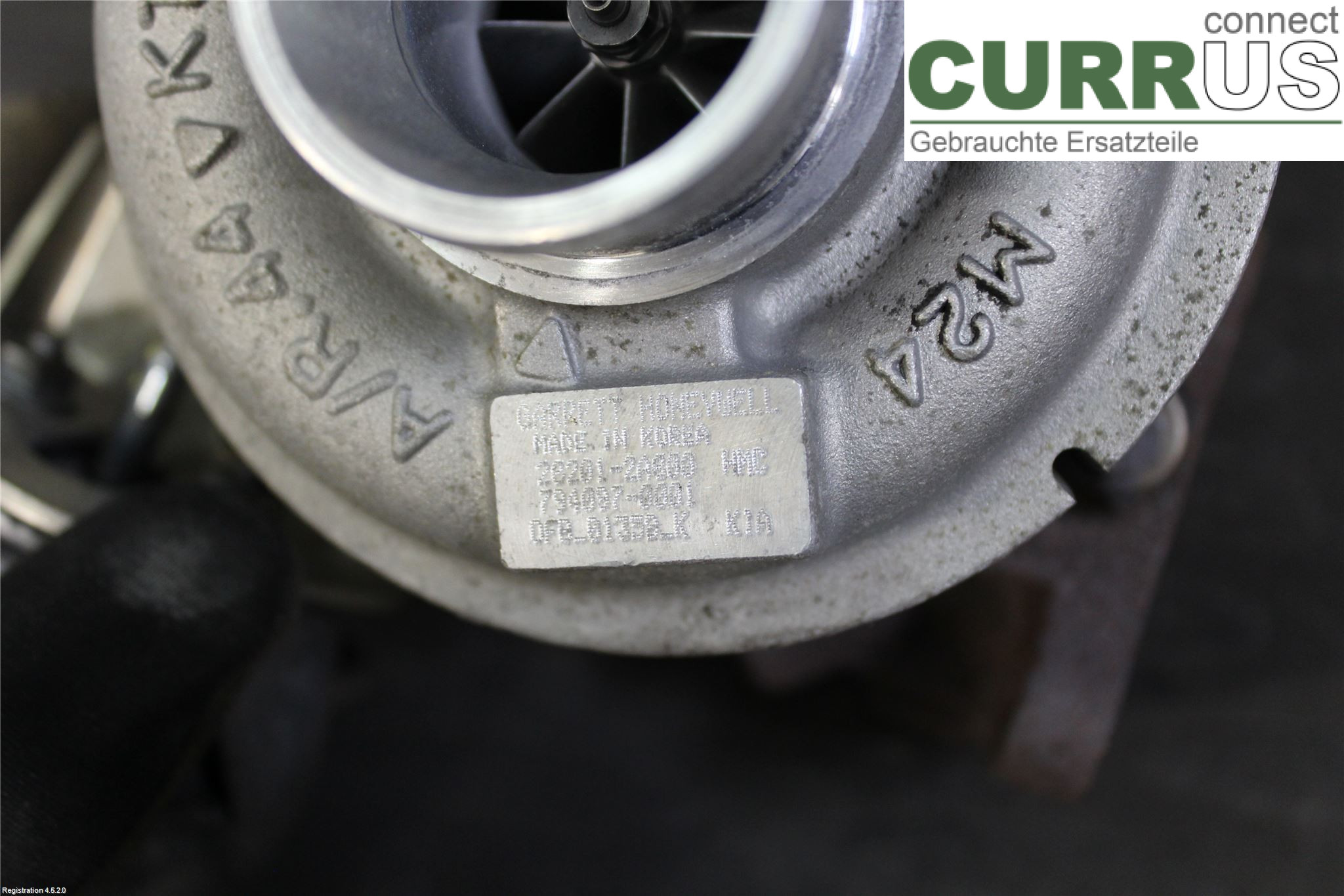 HYUNDAI i40  08-15 Turbosprężarka 282012A800 D4FD