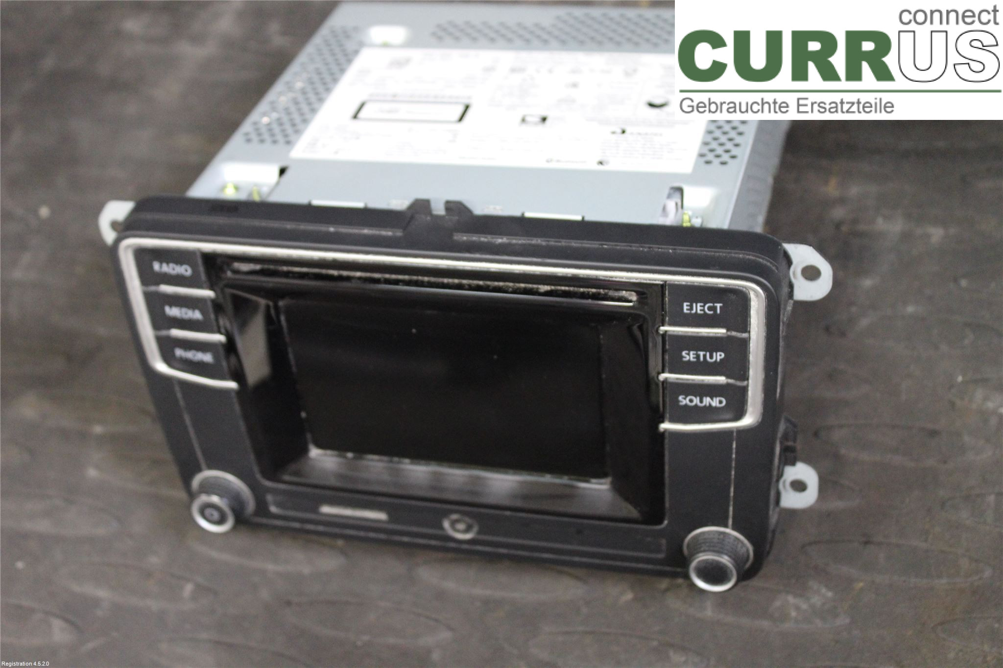 VW CADDY  16-20 Radio CD / Multimedia panel 1K8035150H CPWA