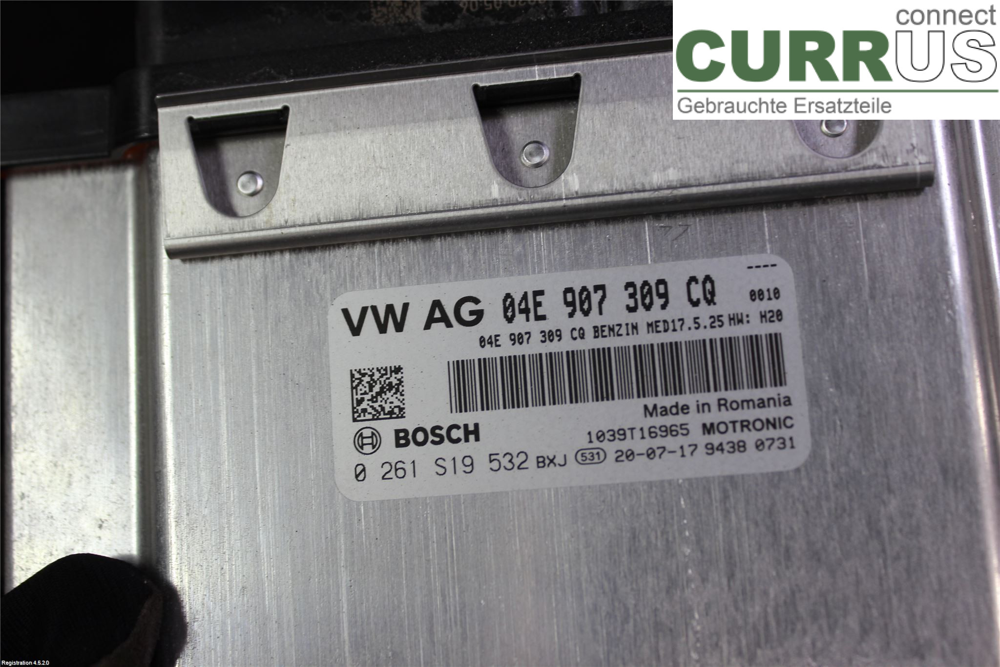 VW CADDY  16-20 Engine Control Unit (ECU) 04E906027NM2KC CPWA