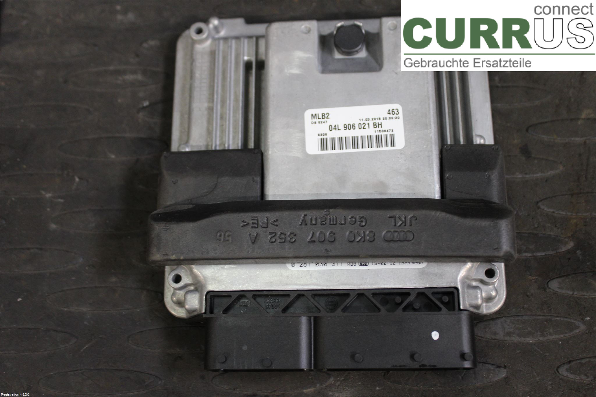AUDI A4 12-15 Engine Control Unit Diesel (ECU) 04L906021BH CNHA