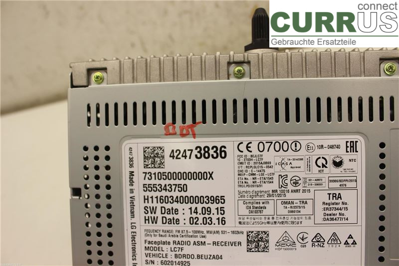 OPEL CORSA E  15-19 car-part-types.display 42481580 B14XEL