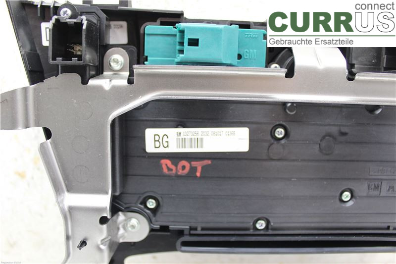 OPEL INSIGNIA  09-16 Radio CD / multimediepanel 13273256 A20DTJ