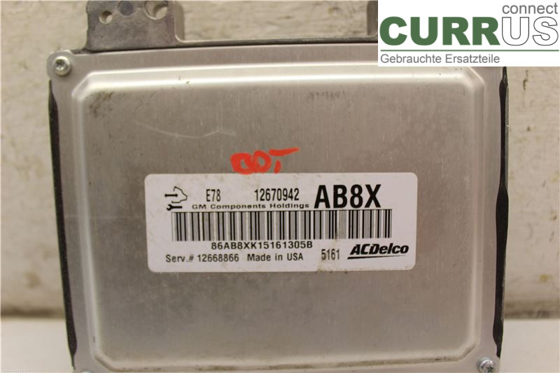 OPEL CORSA E  15-19 Motorens styreenhed (ECU) 12670942 