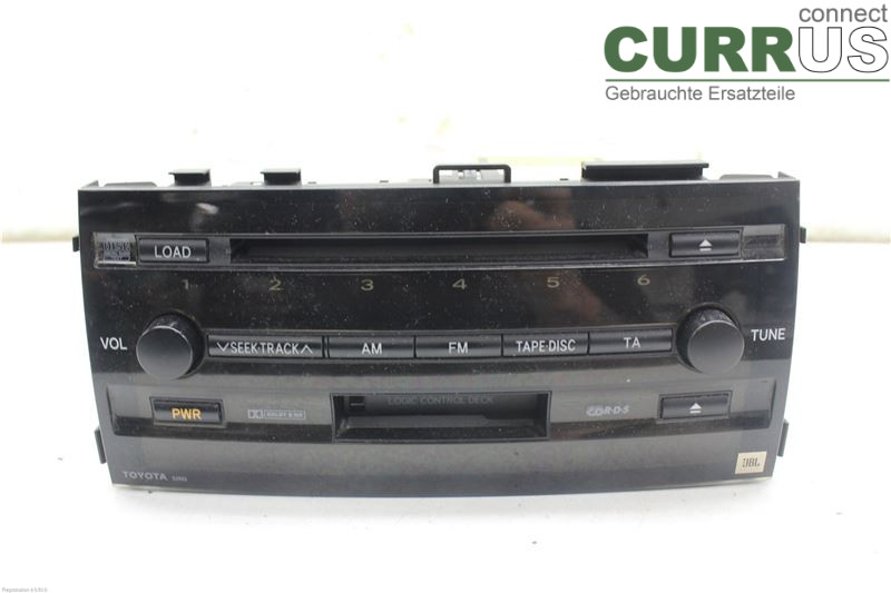 TOYOTA PRIUS  NHW20 04-08 Radio CD /Multimediapanel 8612047120 1NZ-FXE