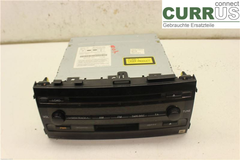TOYOTA PRIUS  NHW20 04-08 Radio CD /Multimediapanel 8612047120 1NZ-FXE