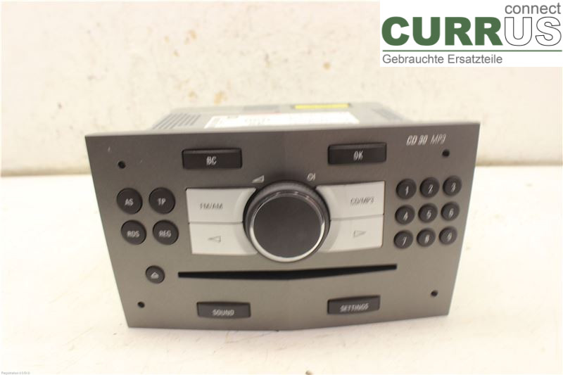 OPEL ZAFIRA  B   06-14 Radio CD /Multimediapanel 93169193 Z19DTH