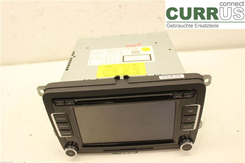 VW PASSAT      05-10 Radio CD / panel multimedialny 3C8057195X CBBB