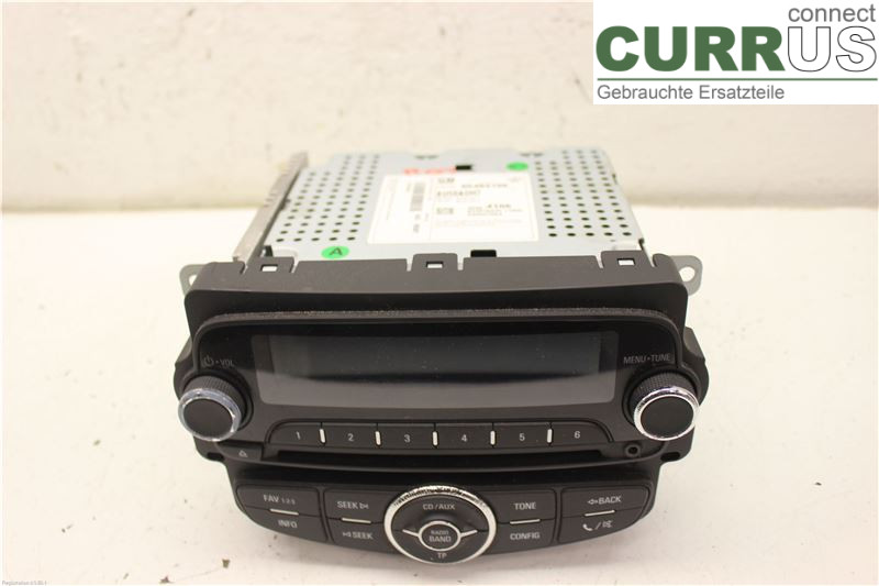 CHEVROLET AVEO Radio CD / panneau multimédia 95494106 A12XER
