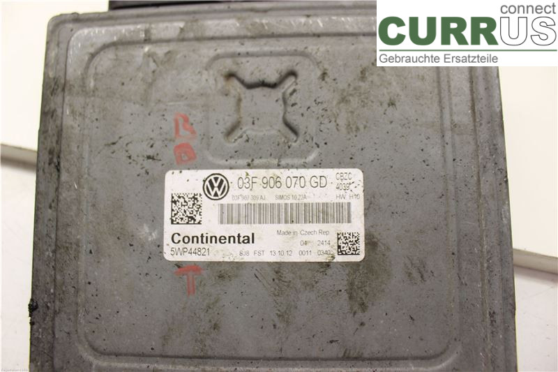 VW POLO       10-17 Engine Control Unit (ECU) 03F906070GD CBZC