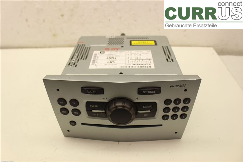 OPEL CORSA D  07-14 Radio CD / Multimedia panel 13357127 Z13DTJ