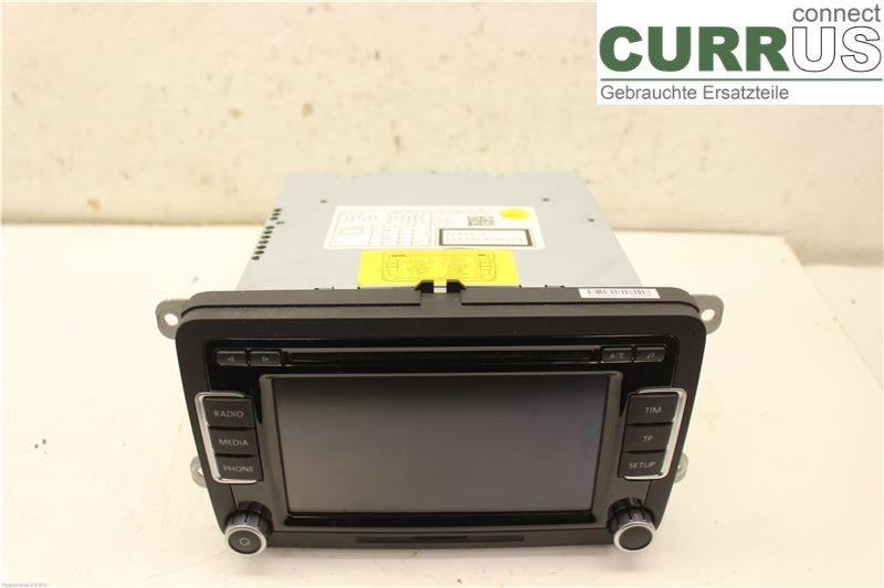 VW PASSAT  11-14 Radio CD / multimediepanel 3C8057190CX CFGC