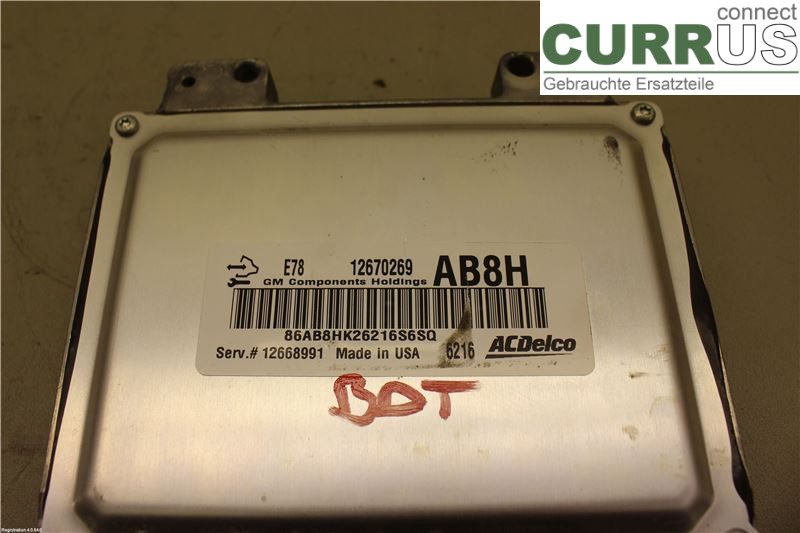 OPEL CORSA E  15-19 Motorens styreenhed (ECU) 12668991 B14XEL