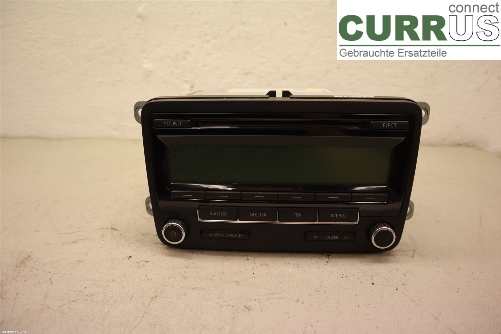 VW TRANSP/CARAVELLE 04-15 Radio CD / Multimedia panel 5M0057187AX CAAB