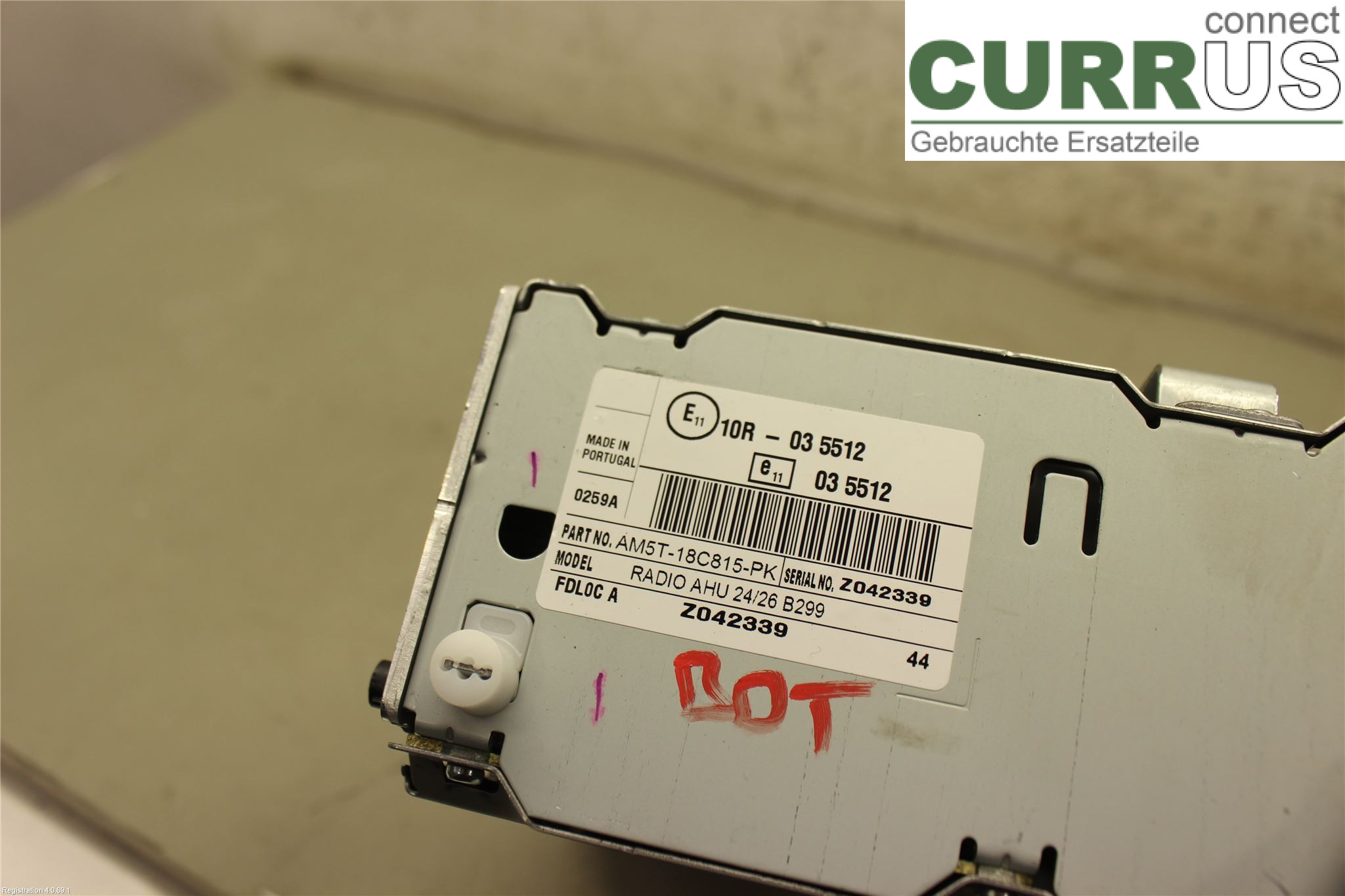 FORD FIESTA  13-17 Radio CD / Multimedia panel 2024533 P4JD