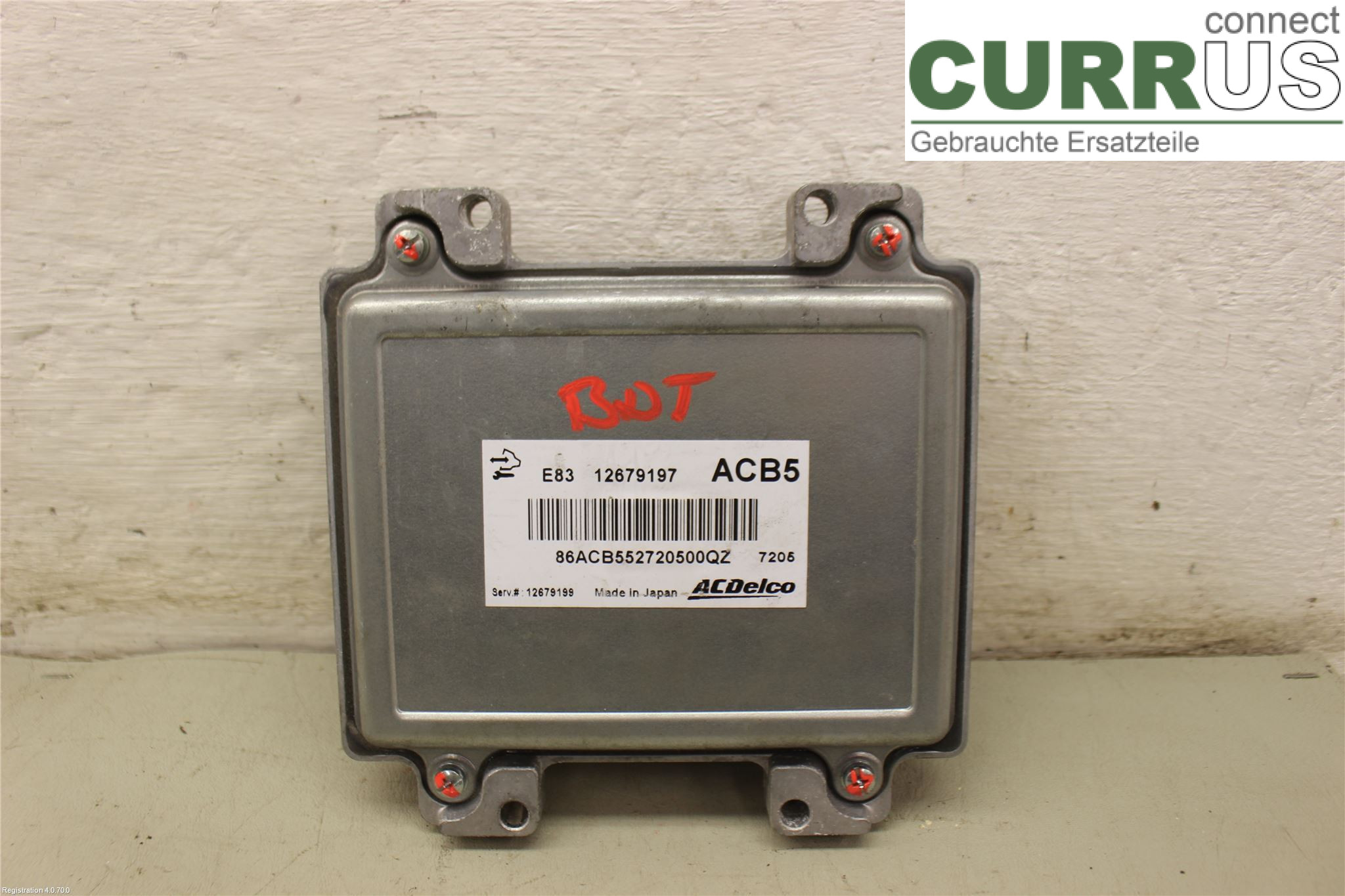 OPEL CORSA E  15-19 Motorens styreenhed (ECU) 12679199 B14XEL