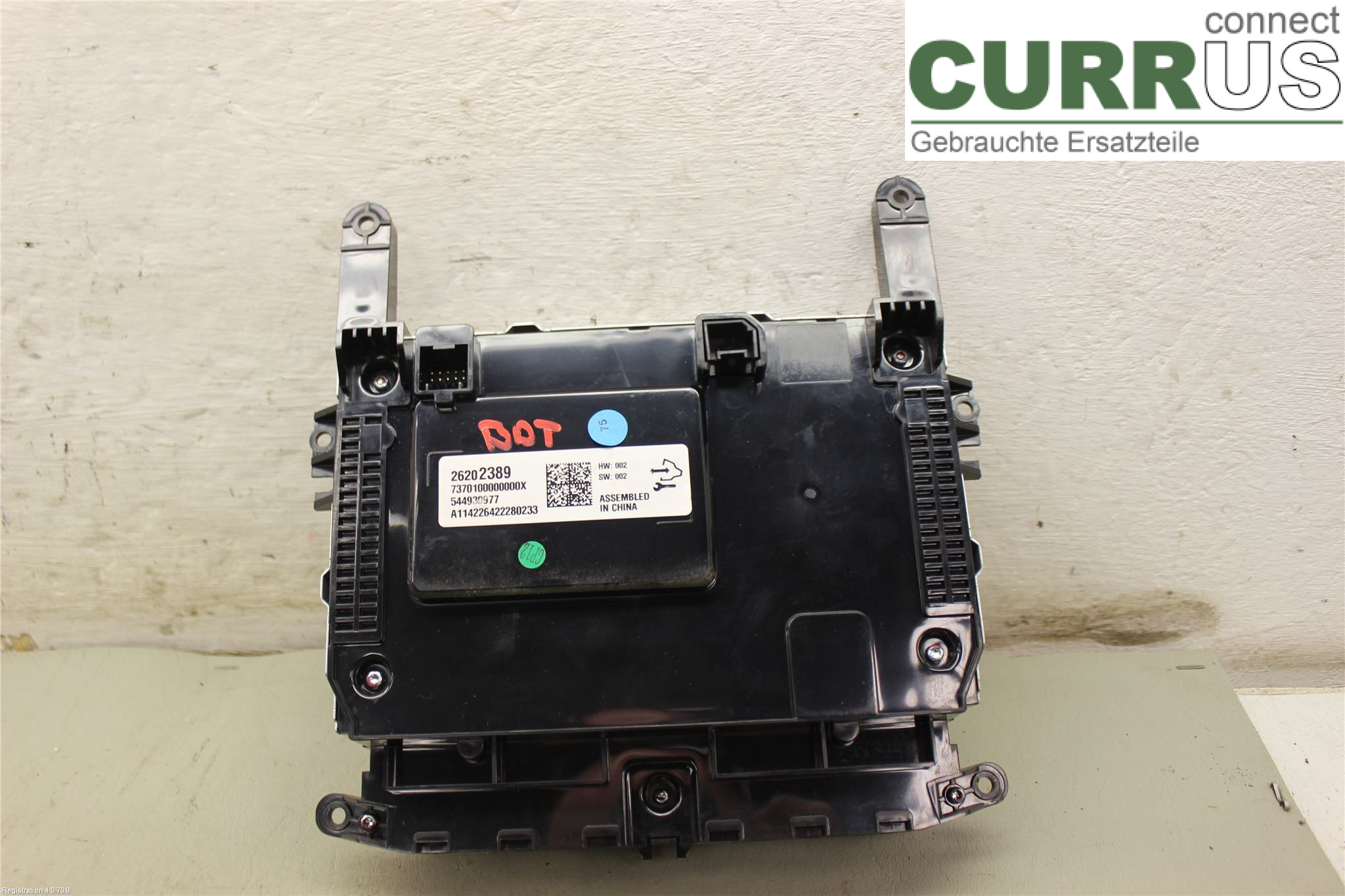 OPEL INSIGNIA  09-16 Radio CD / Multimedia panel 26697205 A20DTH