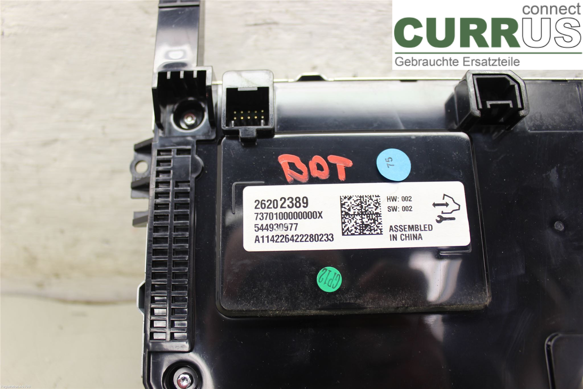 OPEL INSIGNIA  09-16 Radio CD / Multimedia panel 26697205 A20DTH