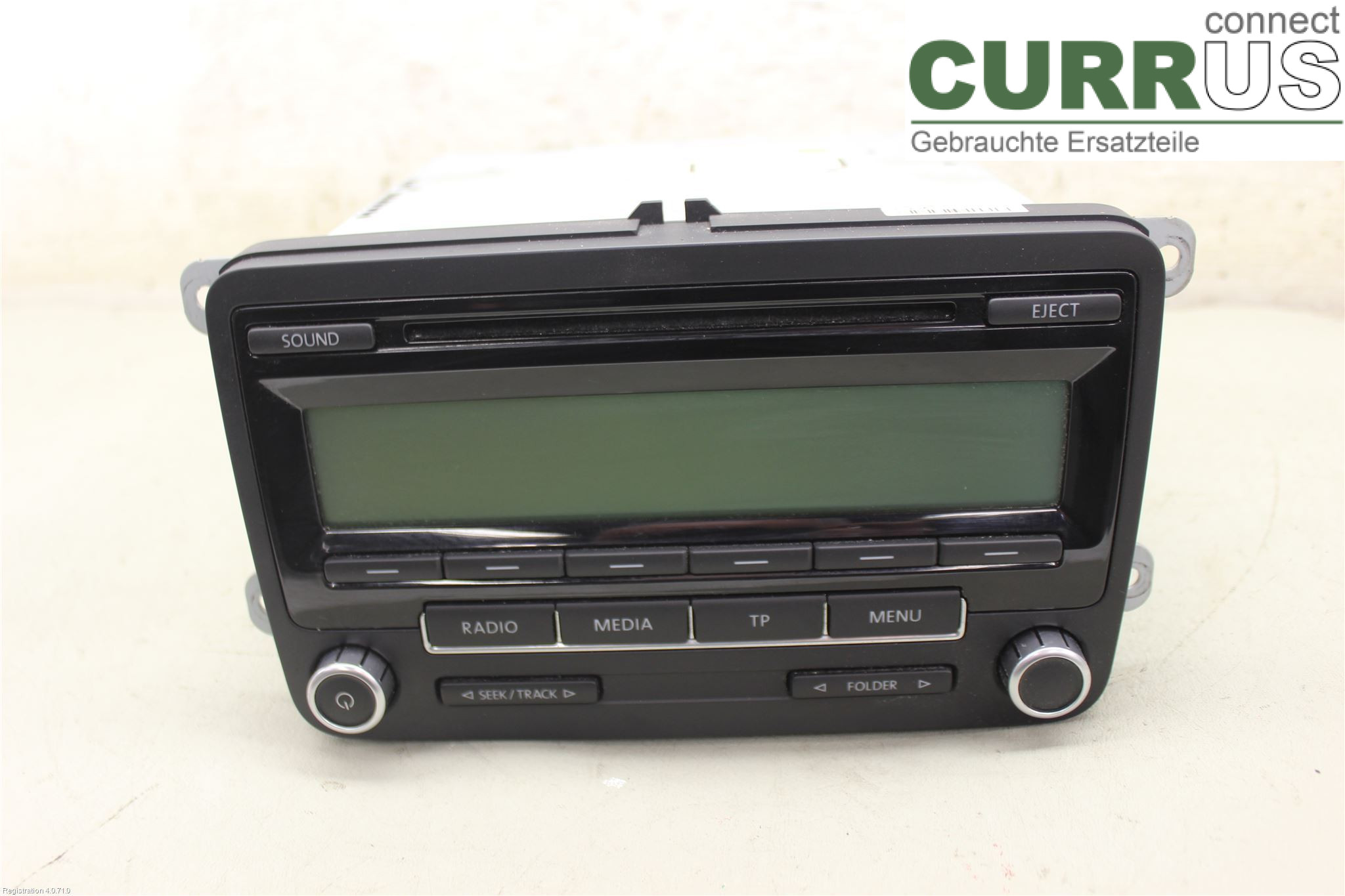 VW GOLF VI     09-13 Radio CD / panel multimedialny 1K0057187AX CBDC