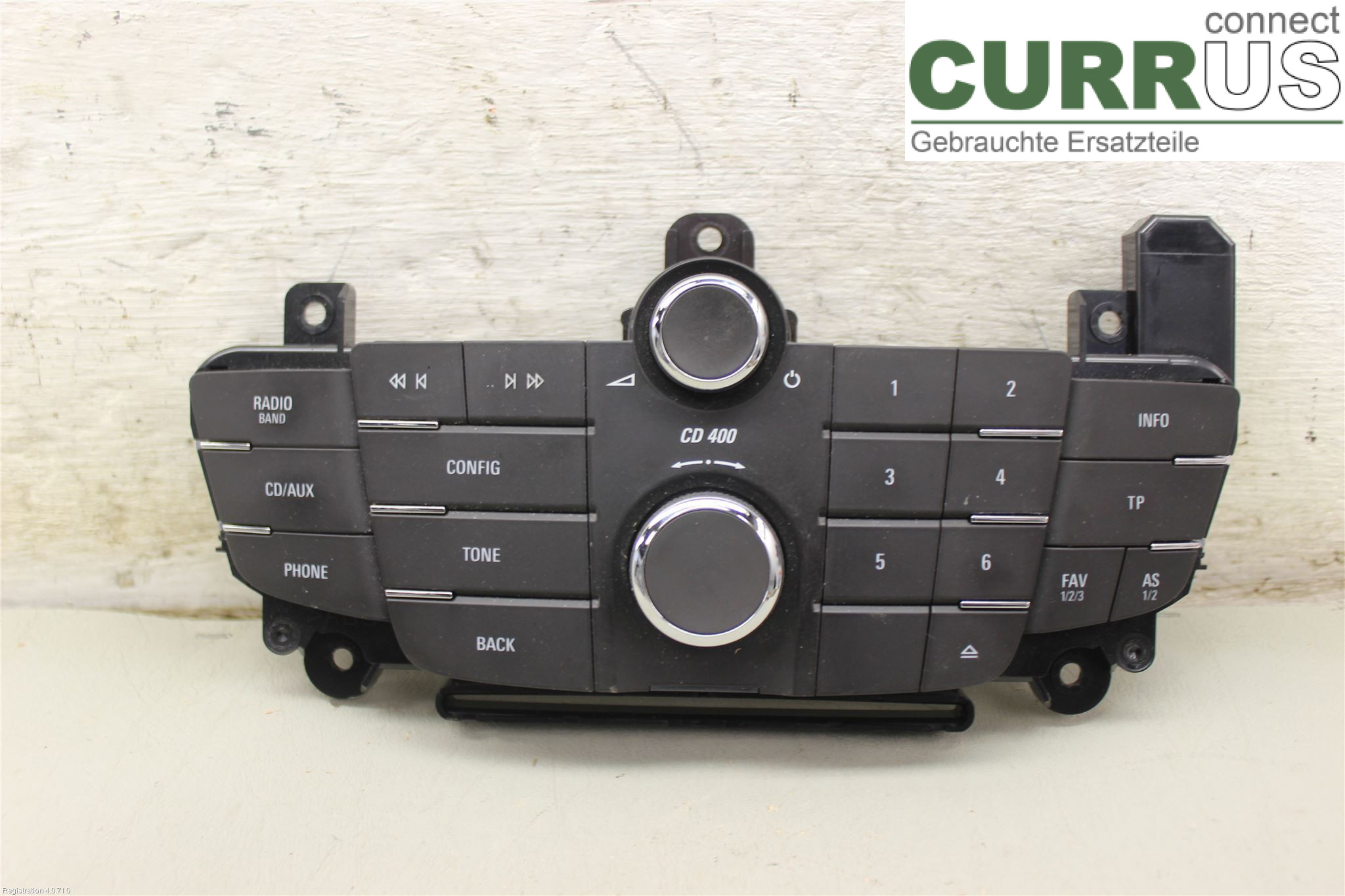 OPEL INSIGNIA  09-16 Radio CD / multimediepanel 13321292 A20DTH