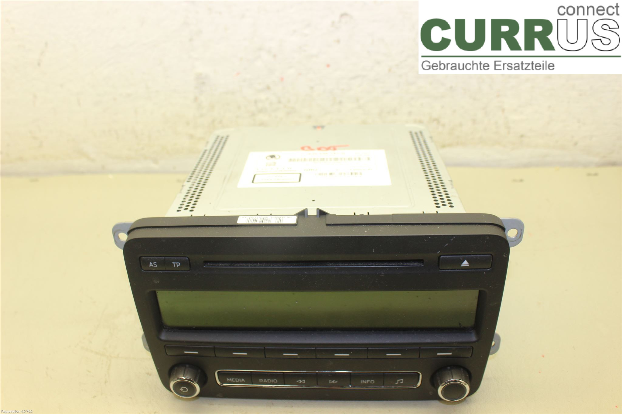 SKODA FABIA         07-14 Radio CD /Multimediapanel 5J0035161G CBZA